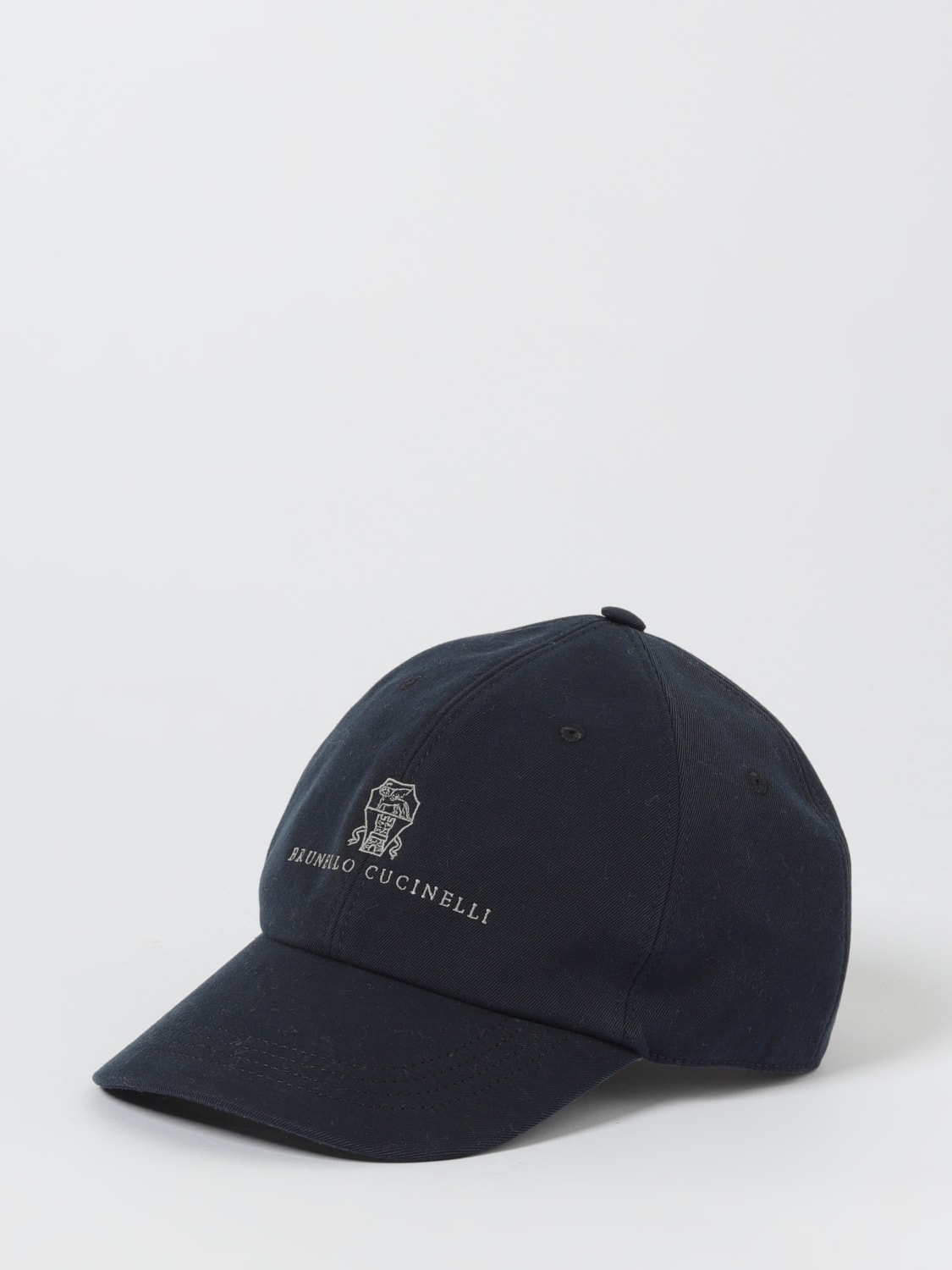 BRUNELLO CUCINELLI HAT: Hat men Brunello Cucinelli, Blue - Img 1