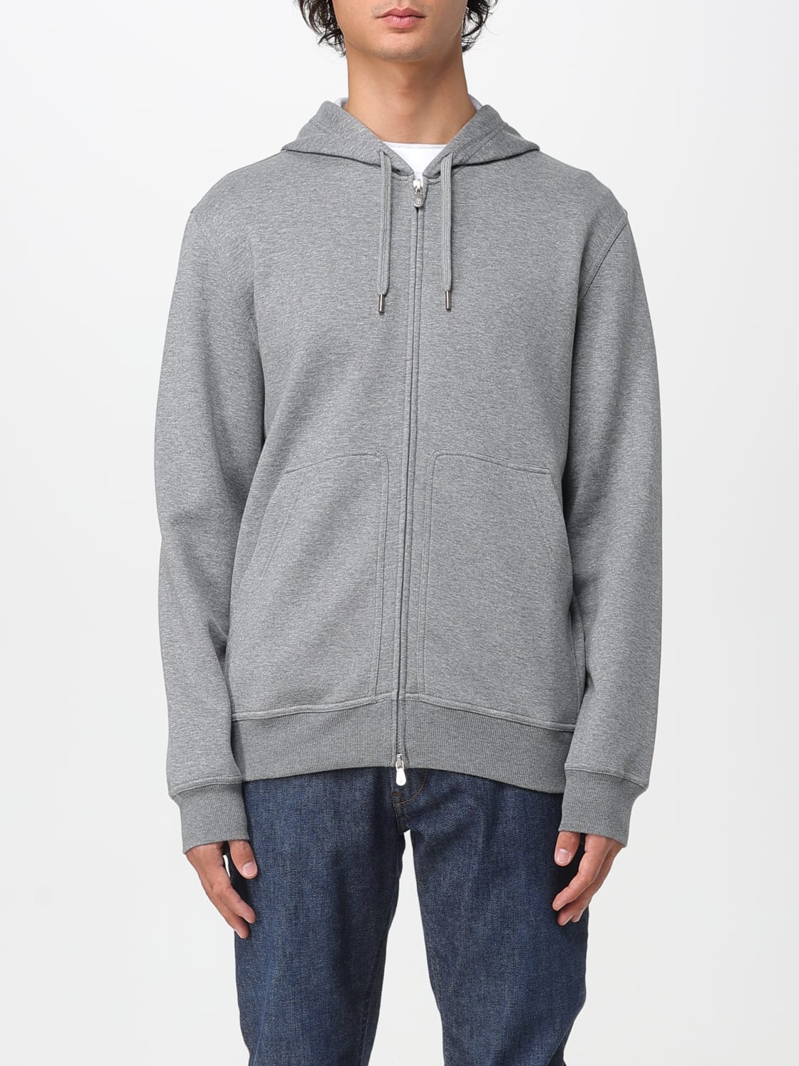 BRUNELLO CUCINELLI SWEATSHIRT: Pants men Brunello Cucinelli, Grey 1 - Img 1