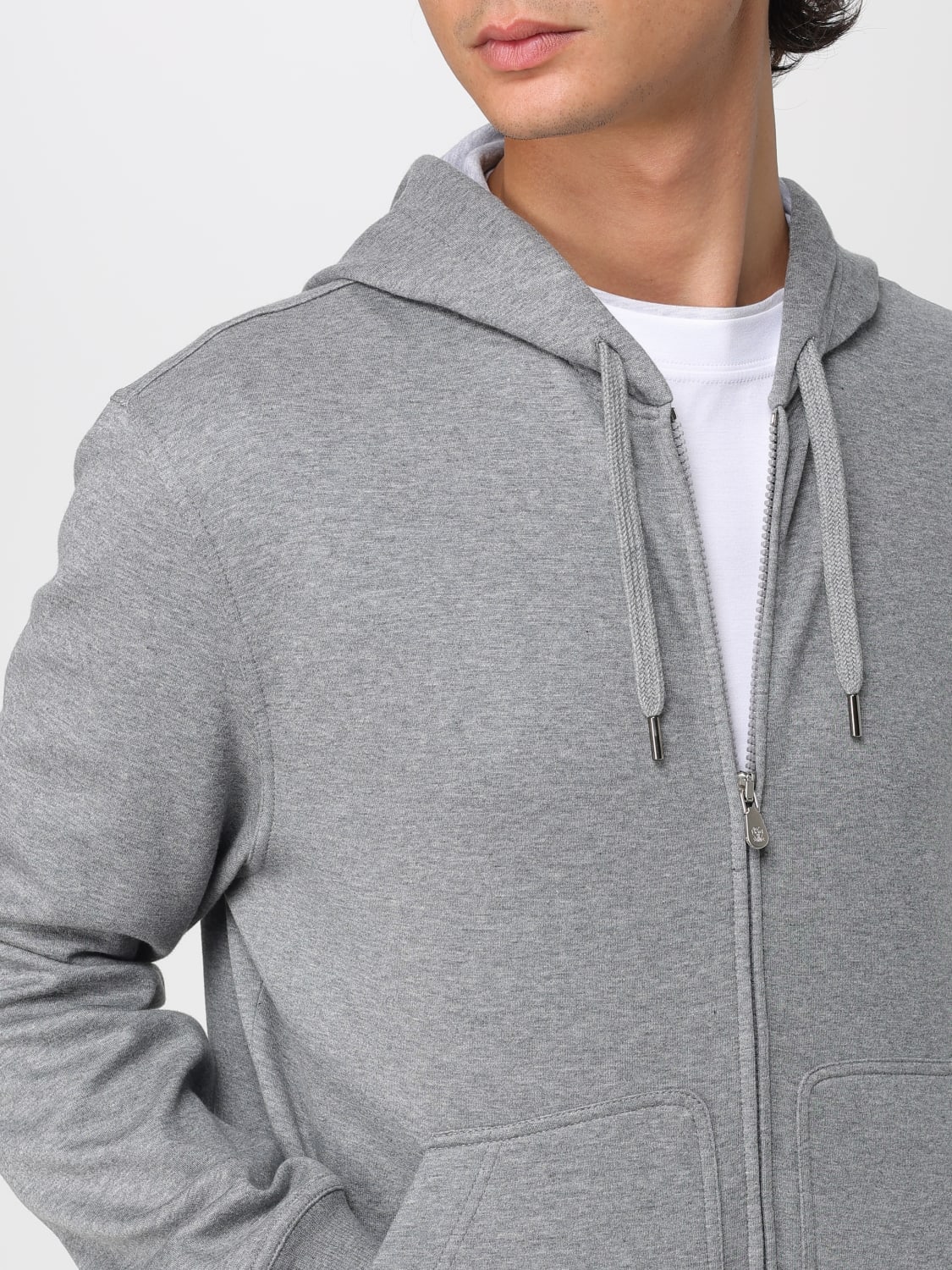 BRUNELLO CUCINELLI SWEATSHIRT: Pants men Brunello Cucinelli, Grey 1 - Img 5