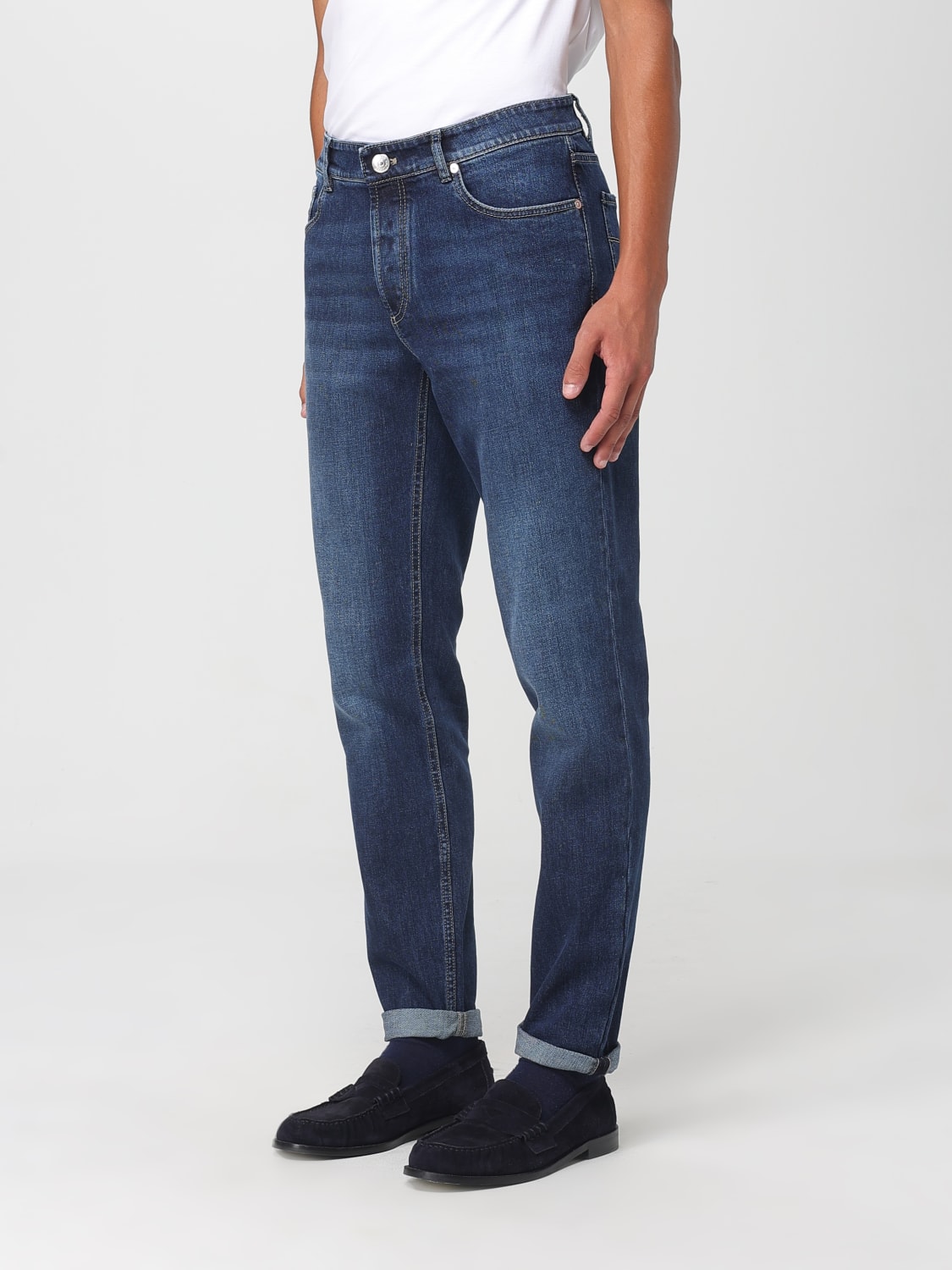 BRUNELLO CUCINELLI: Jeans men - Blue | Brunello Cucinelli jeans