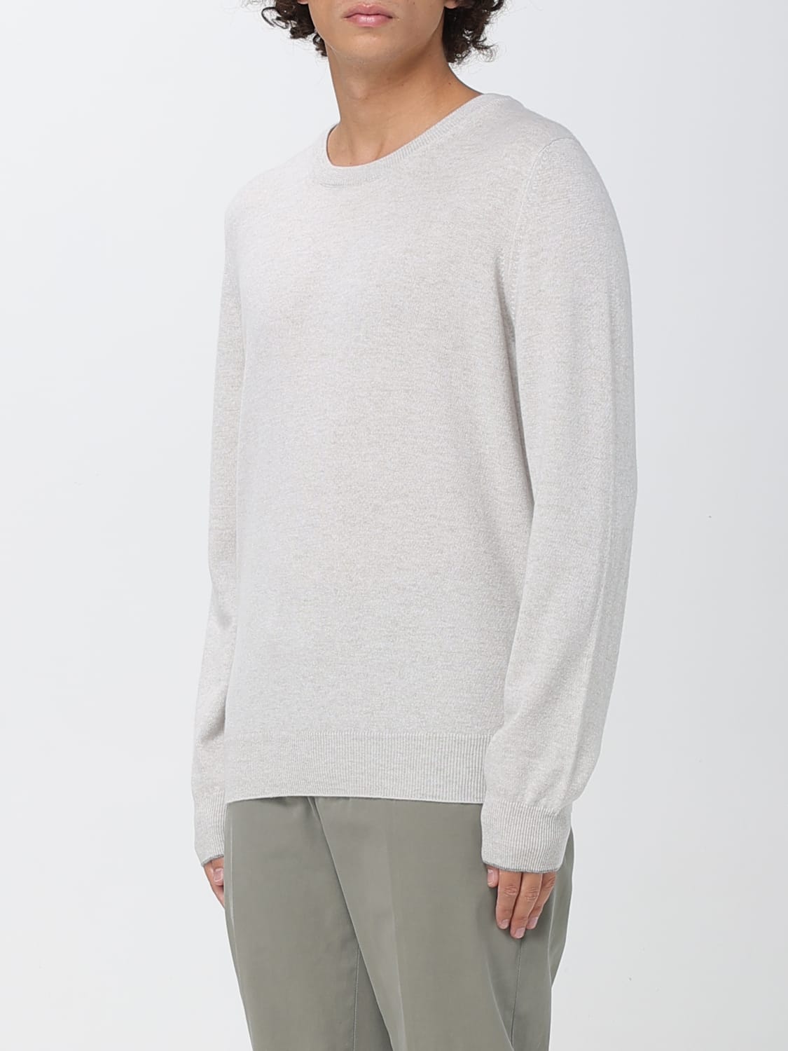 BRUNELLO CUCINELLI PULLOVER: Pullover herren Brunello Cucinelli, Weiß - Img 4