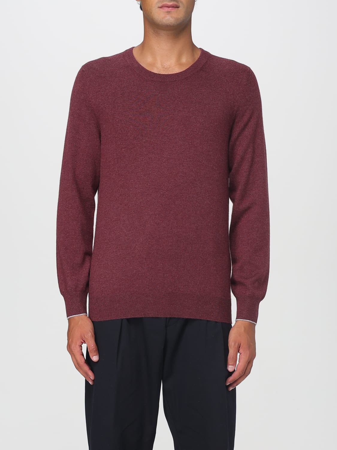 BRUNELLO CUCINELLI SWEATER: Sweater men Brunello Cucinelli, Black - Img 1