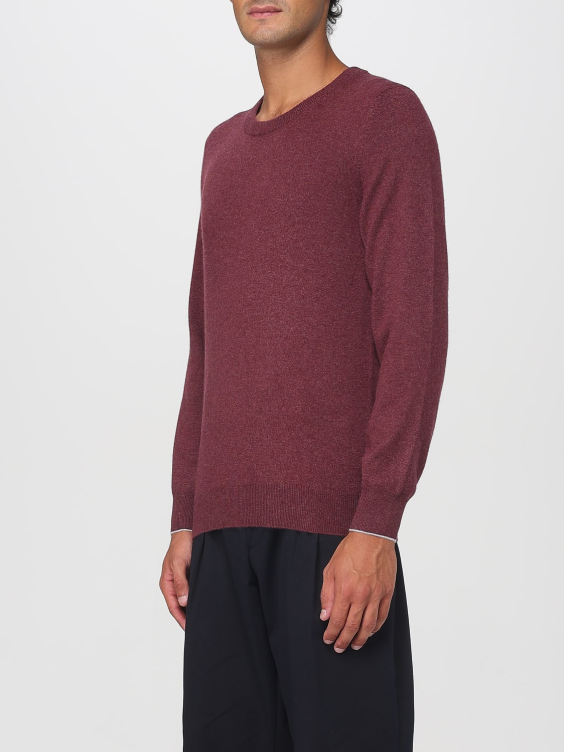 BRUNELLO CUCINELLI SWEATER: Sweater men Brunello Cucinelli, Black - Img 4