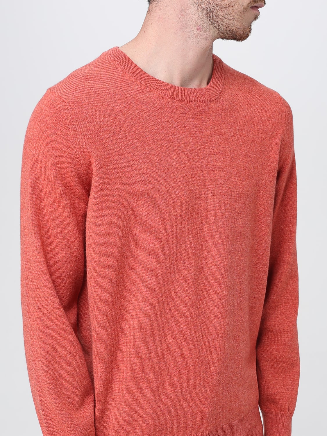 BRUNELLO CUCINELLI SWEATER: Sweater men Brunello Cucinelli, Orange - Img 5