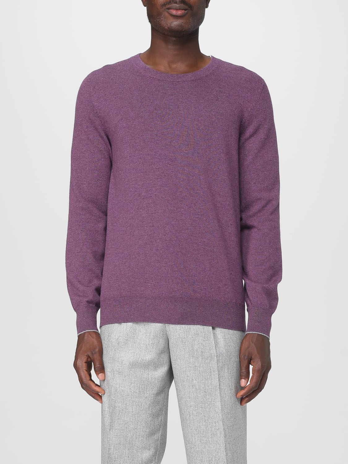 BRUNELLO CUCINELLI SWEATER: Sweater men Brunello Cucinelli, Green - Img 1