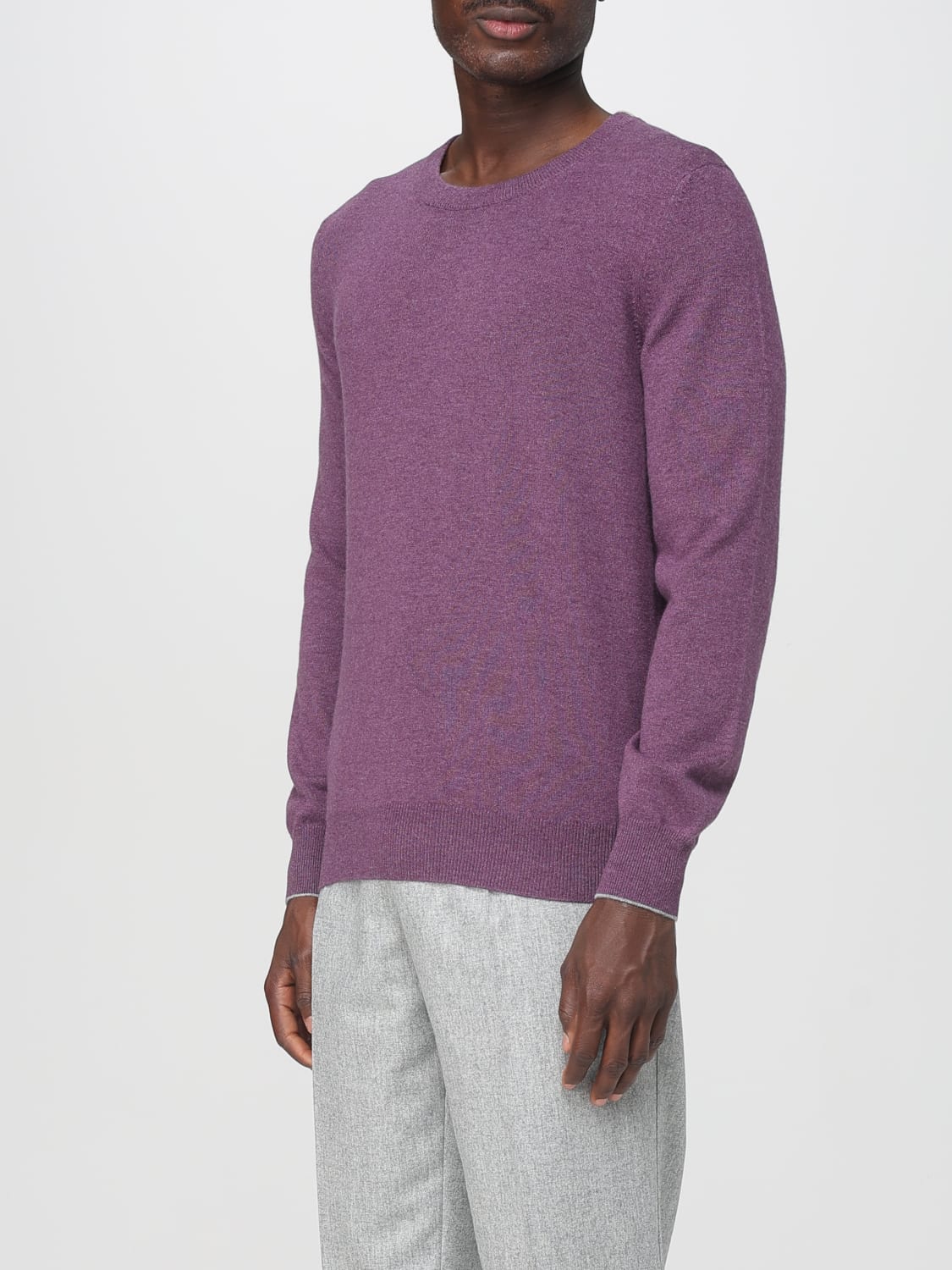 BRUNELLO CUCINELLI SWEATER: Sweater men Brunello Cucinelli, Green - Img 4