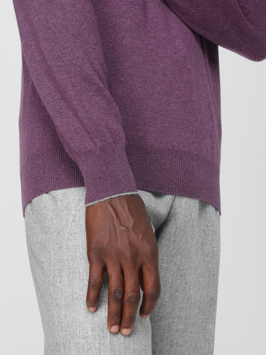 BRUNELLO CUCINELLI SWEATER: Sweater men Brunello Cucinelli, Green - Img 5