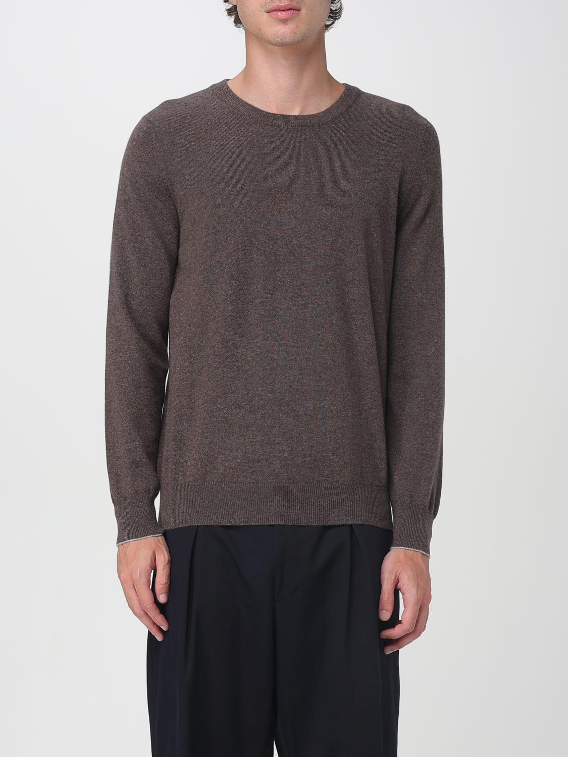 BRUNELLO CUCINELLI PULLOVER: Pullover herren Brunello Cucinelli, Dark - Img 1
