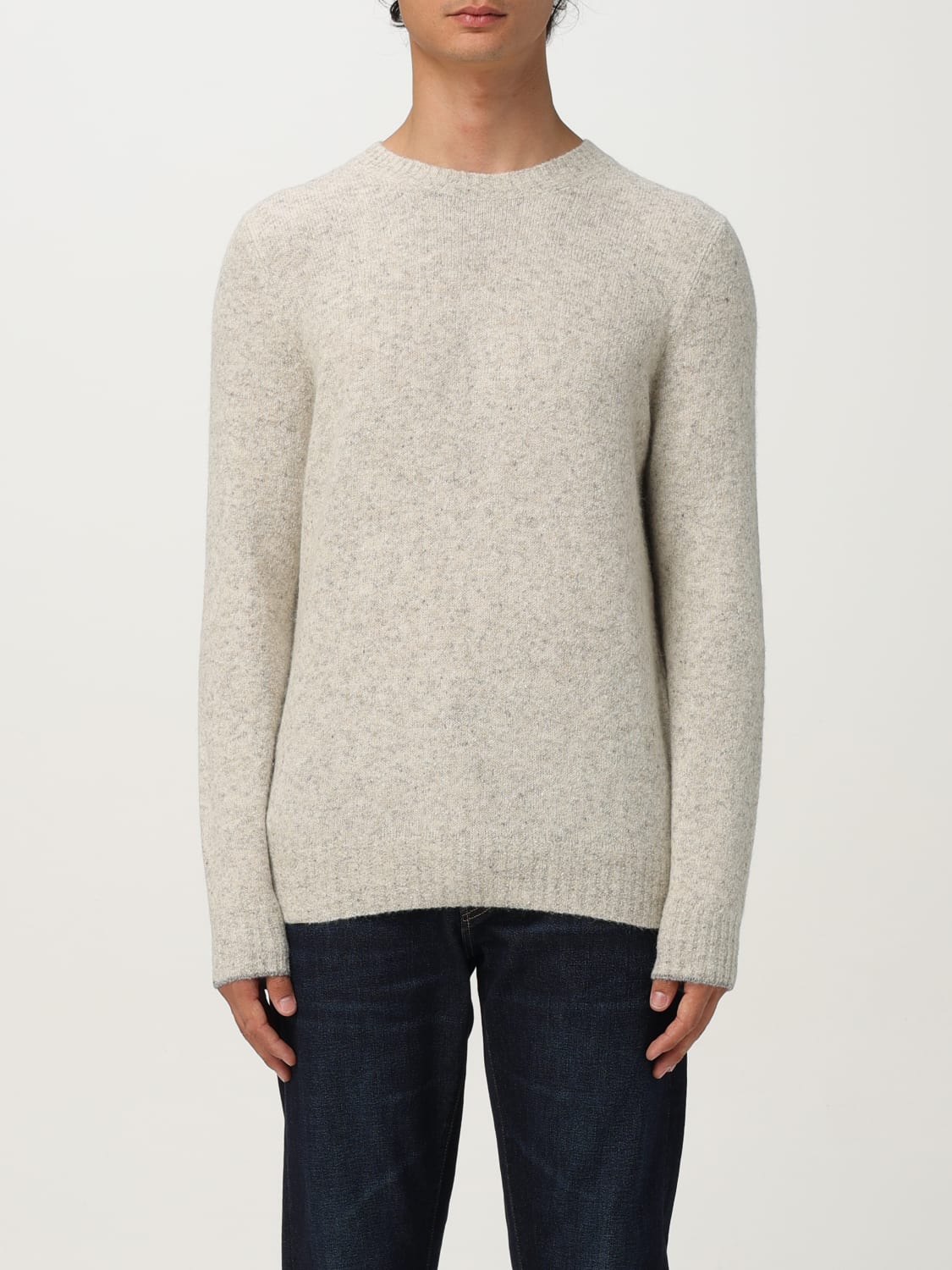 BRUNELLO CUCINELLI PULLOVER: Pullover herren Brunello Cucinelli, Grau - Img 1