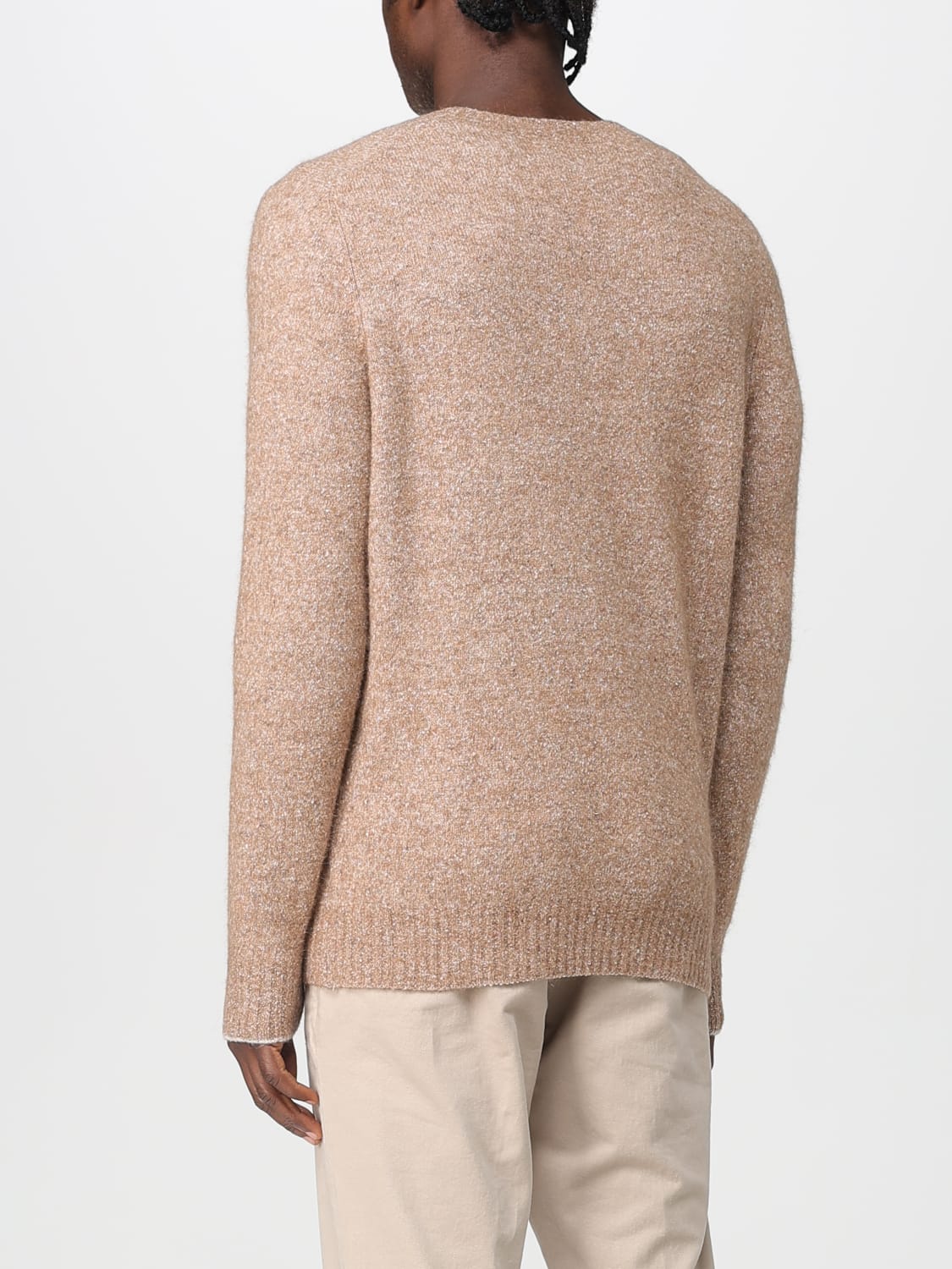 BRUNELLO CUCINELLI PULL: Pull homme Brunello Cucinelli, Beige - Img 3