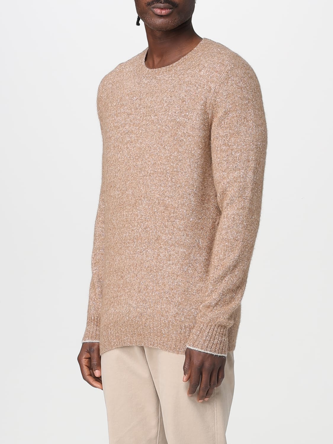 BRUNELLO CUCINELLI PULL: Pull homme Brunello Cucinelli, Beige - Img 4