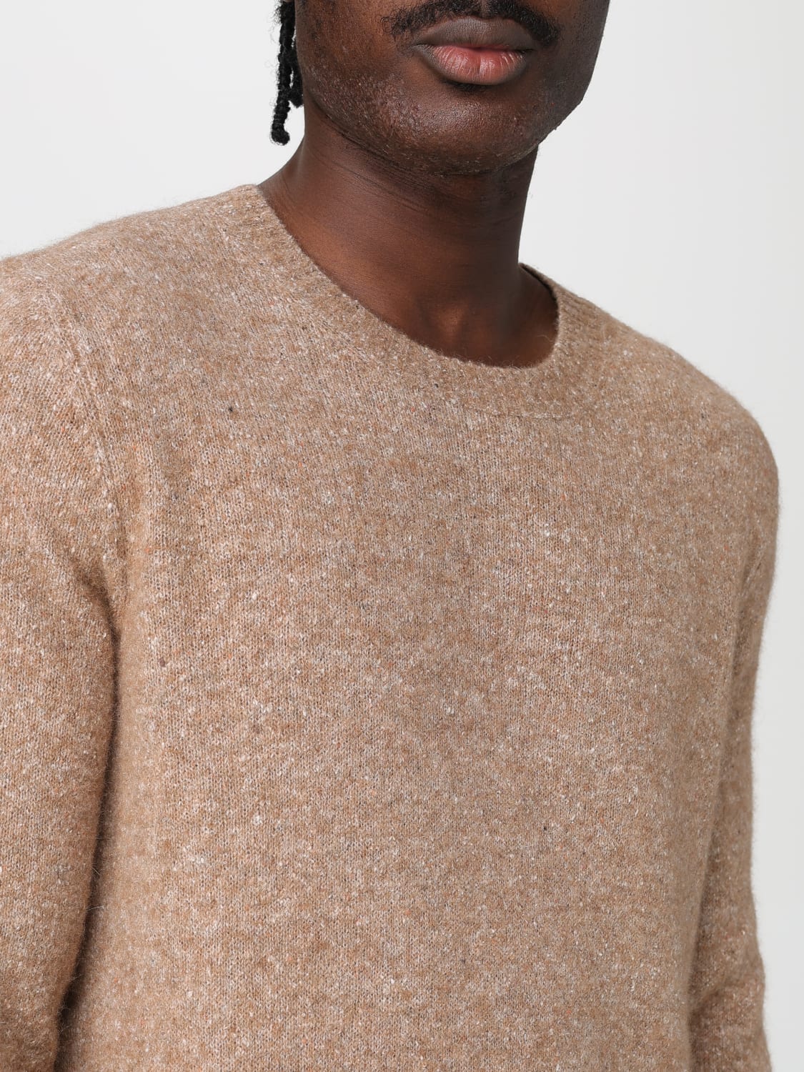 BRUNELLO CUCINELLI PULL: Pull homme Brunello Cucinelli, Beige - Img 5