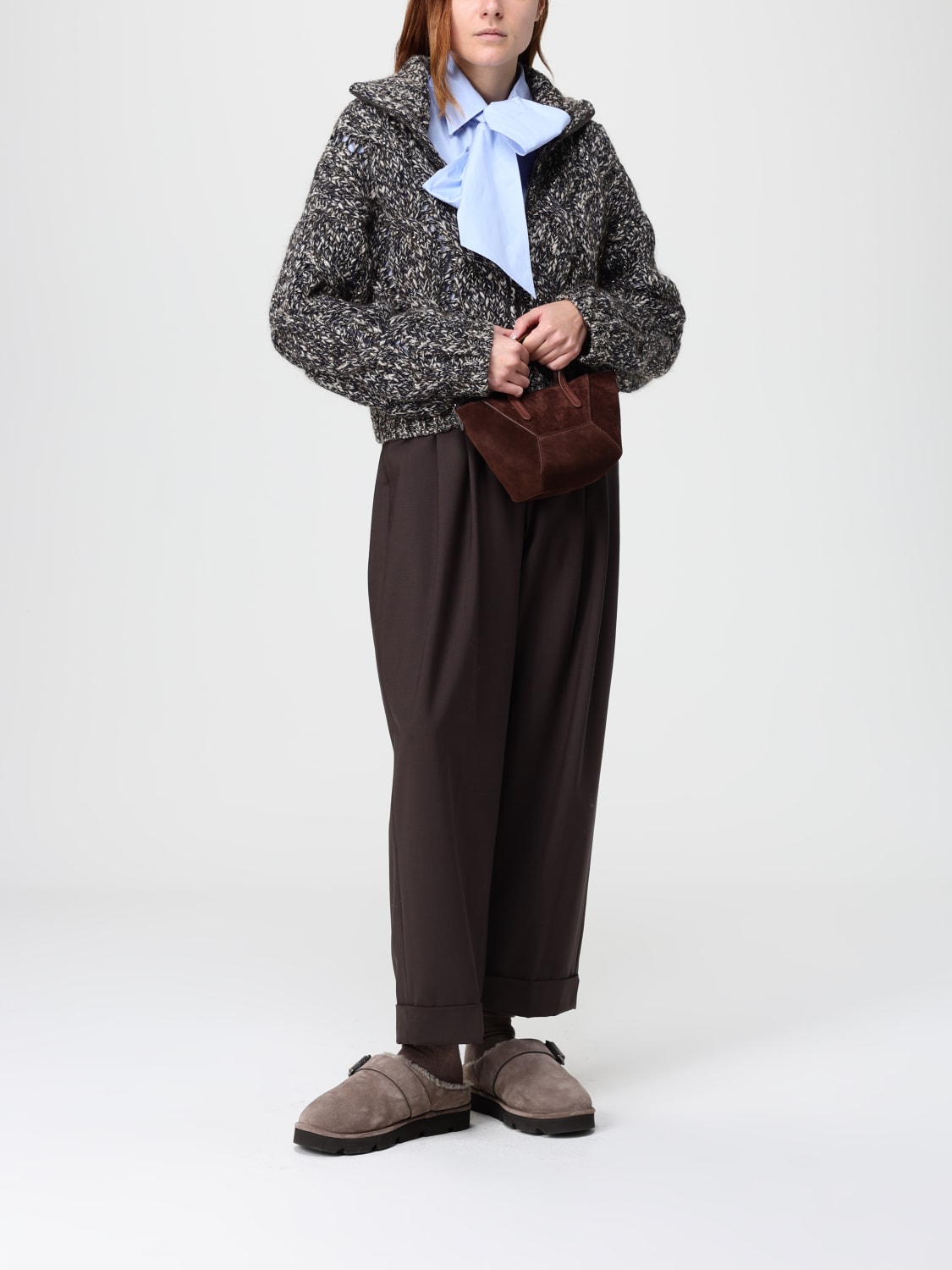 BRUNELLO CUCINELLI HANDBAG: Shoulder bag woman Brunello Cucinelli, Burgundy - Img 2