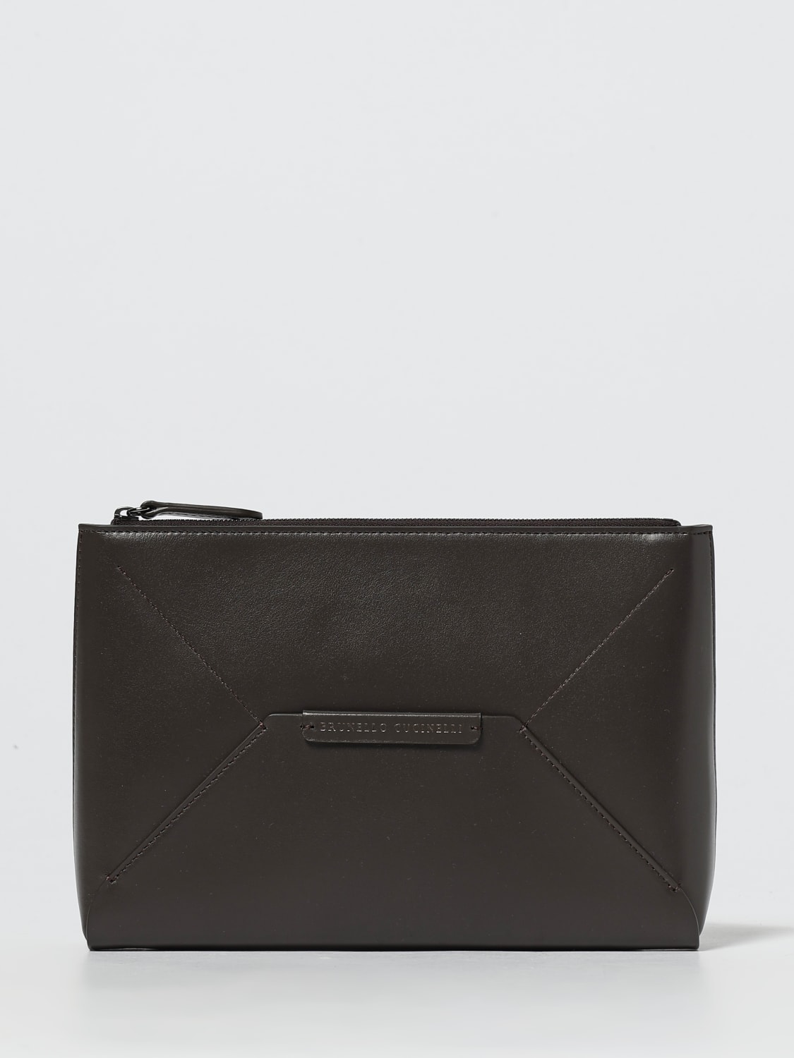 BRUNELLO CUCINELLI CLUTCH: Shoulder bag woman Brunello Cucinelli, Dark - Img 1
