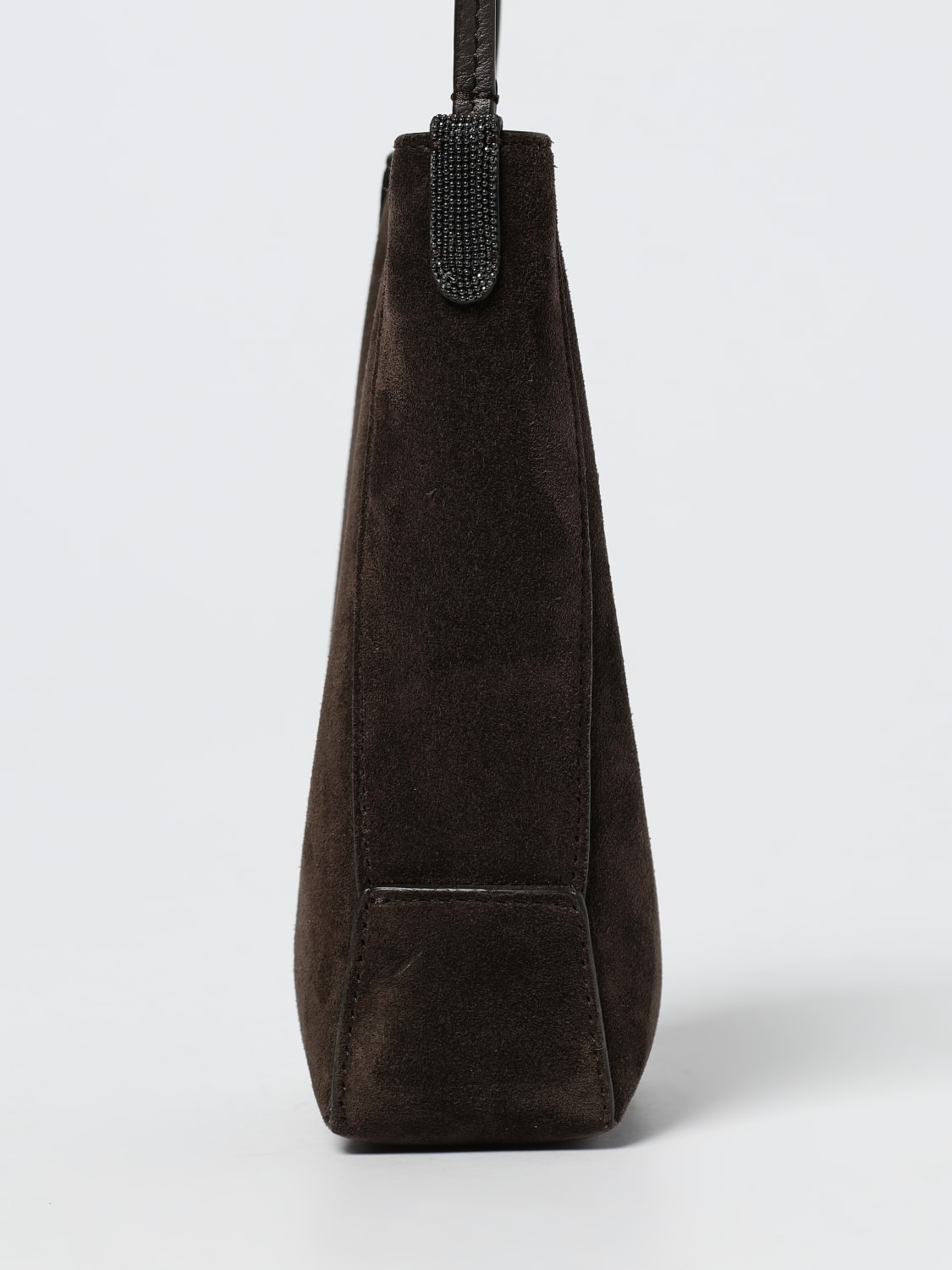 BRUNELLO CUCINELLI TECH ACCESSORIES: Shoulder bag woman Brunello Cucinelli, Dark - Img 4