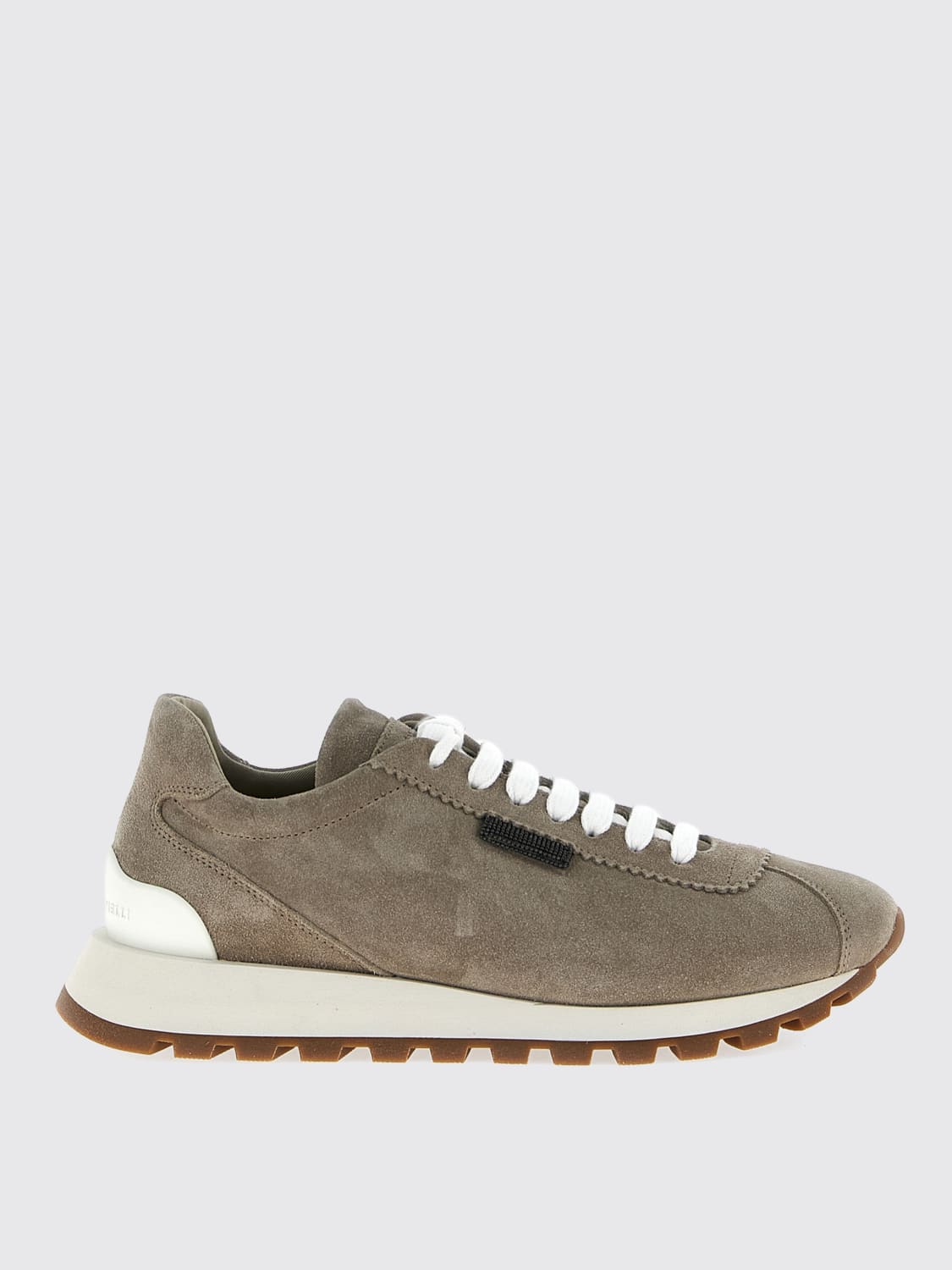 BRUNELLO CUCINELLI SNEAKERS: Sneakers woman Brunello Cucinelli, Grey - Img 1