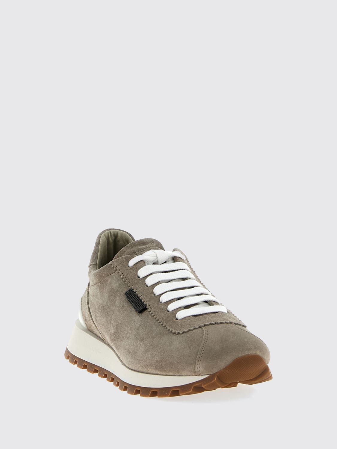 BRUNELLO CUCINELLI SNEAKERS: Sneakers woman Brunello Cucinelli, Grey - Img 2