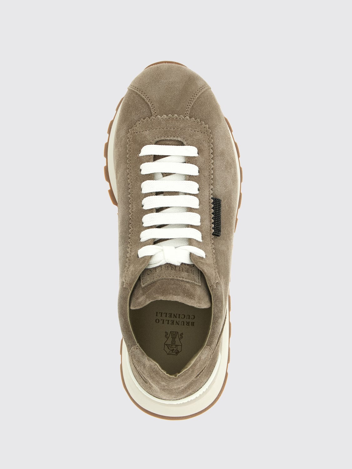 BRUNELLO CUCINELLI SNEAKERS: Sneakers woman Brunello Cucinelli, Grey - Img 4