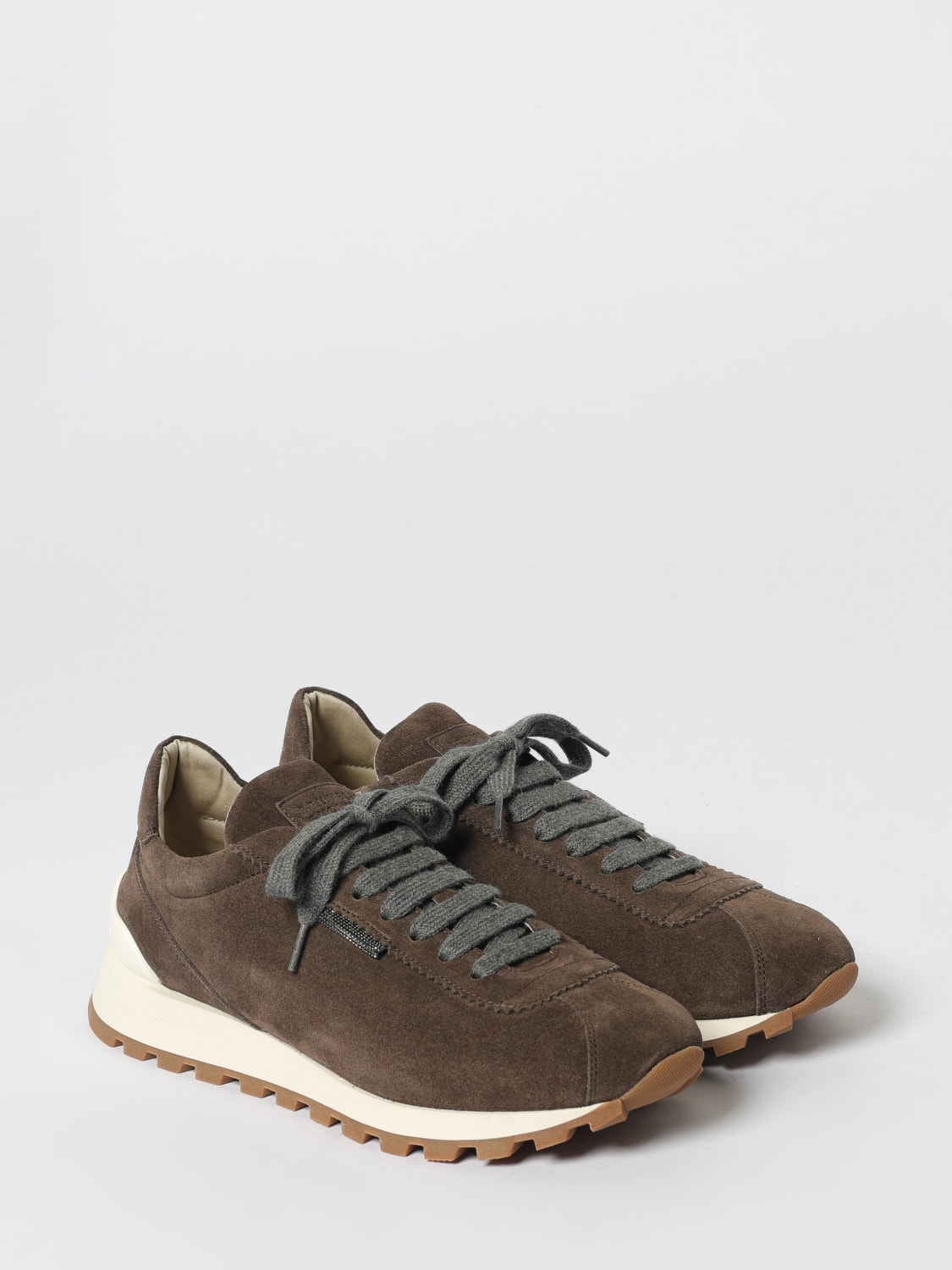 BRUNELLO CUCINELLI SNEAKERS: Sneakers woman Brunello Cucinelli, Dark - Img 2