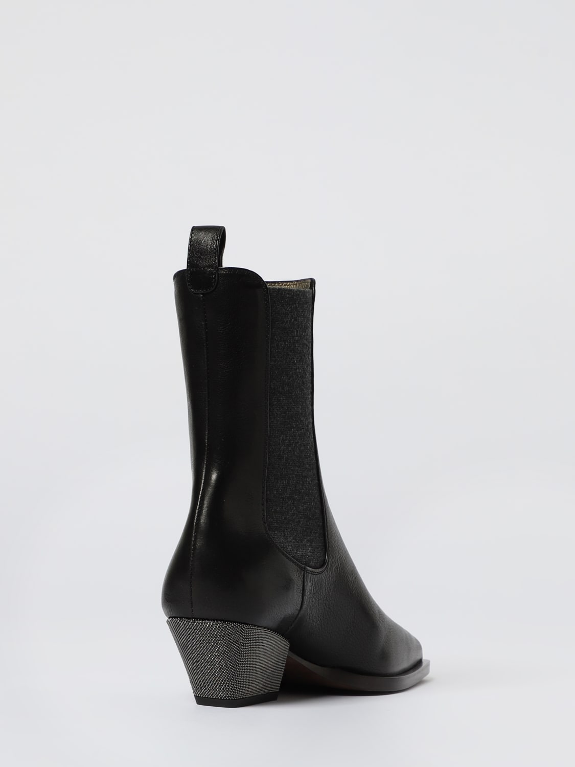 BRUNELLO CUCINELLI BOTAS: Zapatos mujer Brunello Cucinelli, Negro - Img 3