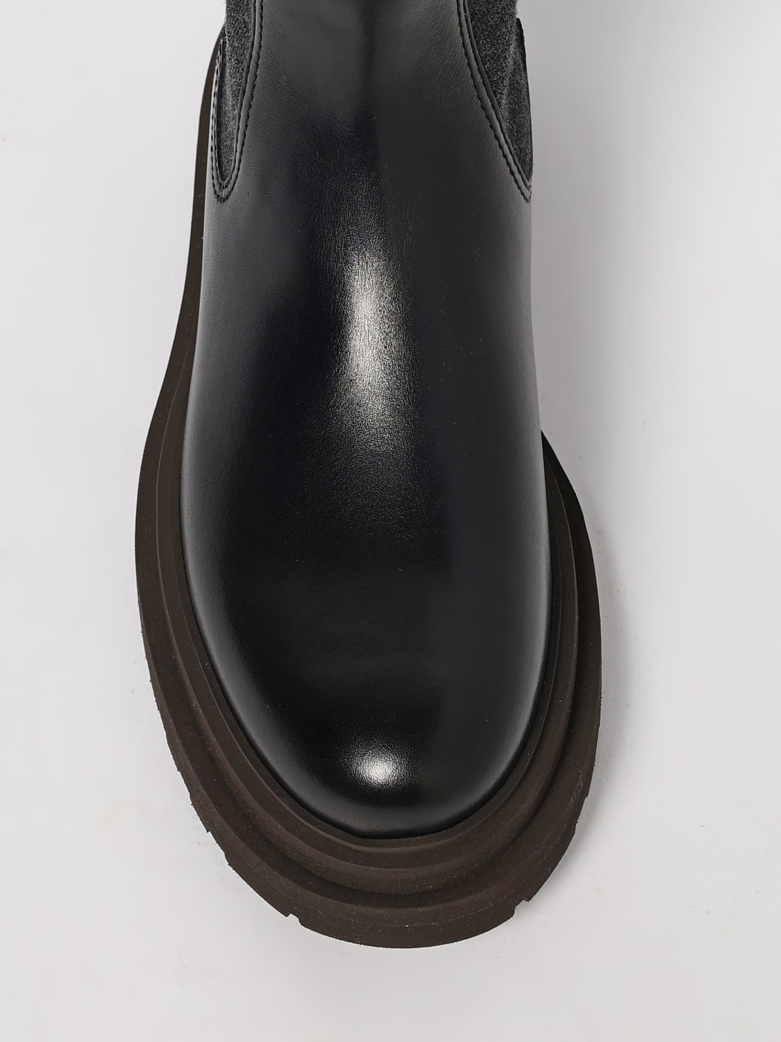 BRUNELLO CUCINELLI BOOTS: Shoes woman Brunello Cucinelli, Black - Img 4