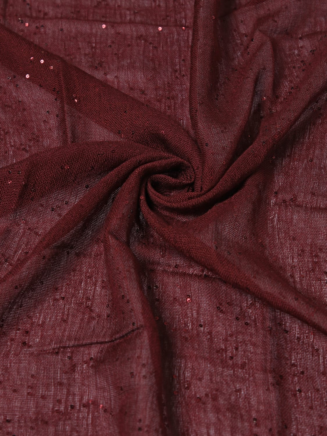 BRUNELLO CUCINELLI SCHAL: Schal damen Brunello Cucinelli, Burgunderrot - Img 3