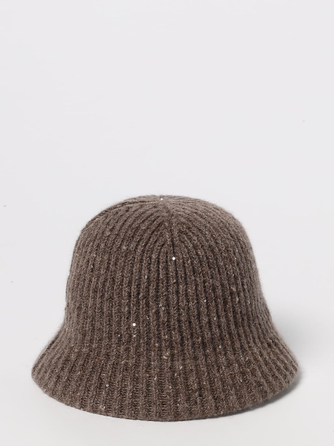 BRUNELLO CUCINELLI SOMBRERO: Sombrero mujer Brunello Cucinelli, Beige - Img 2