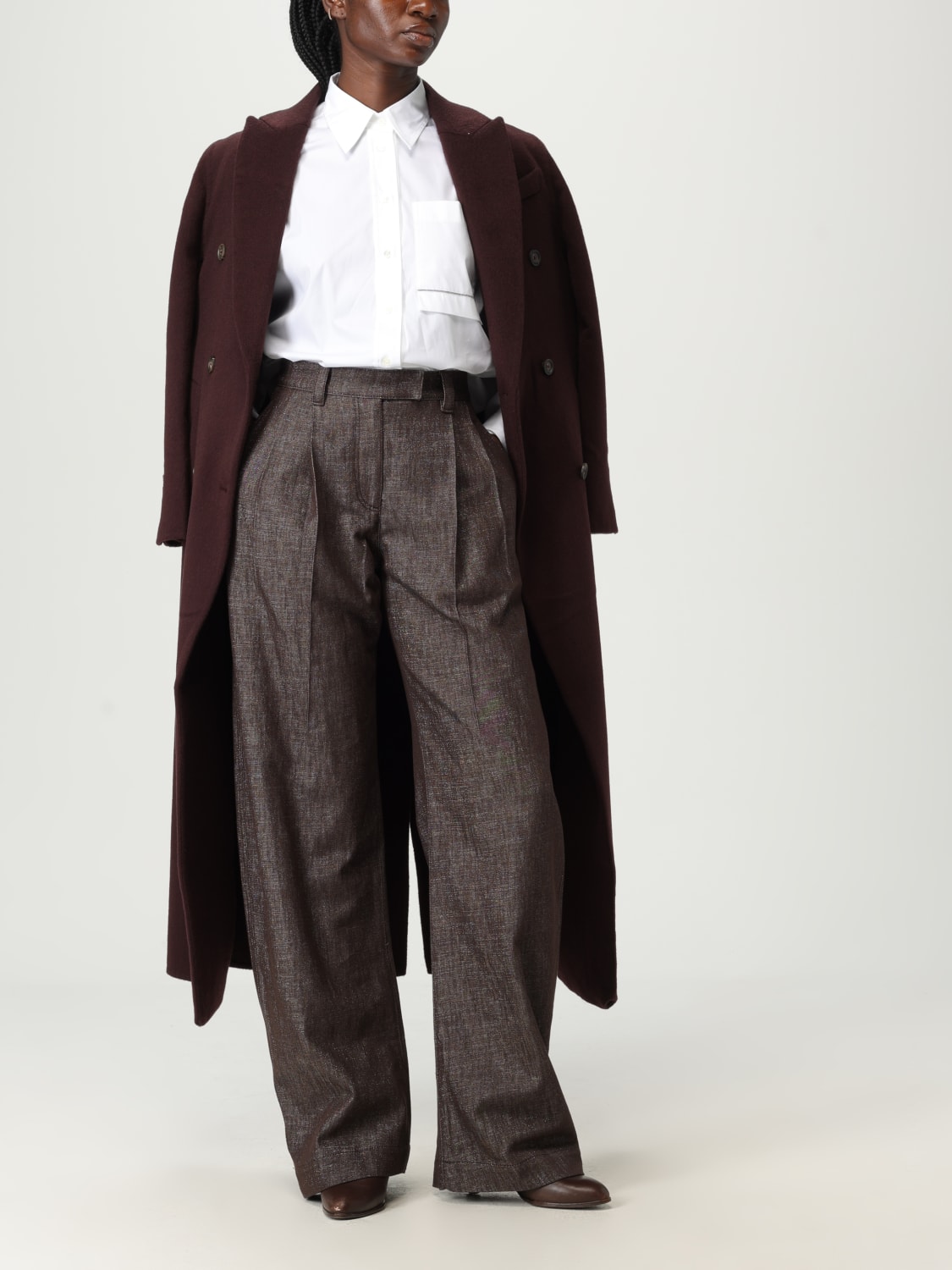 BRUNELLO CUCINELLI JEANS: Jeans woman Brunello Cucinelli, Dark - Img 2