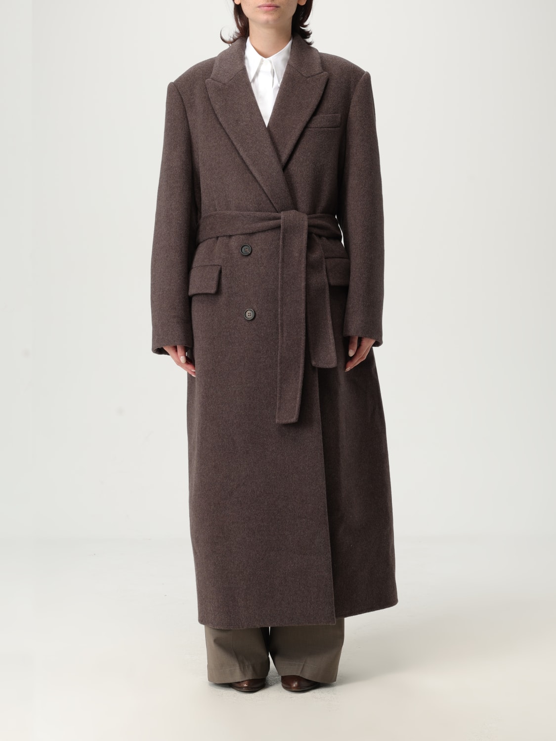 BRUNELLO CUCINELLI COAT: Coat woman Brunello Cucinelli, Dark - Img 1