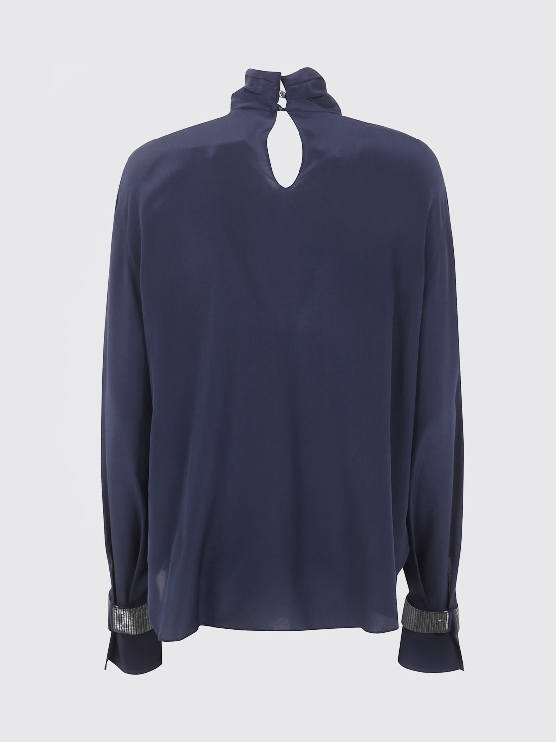 BRUNELLO CUCINELLI TOP: Top woman Brunello Cucinelli, Blue - Img 2