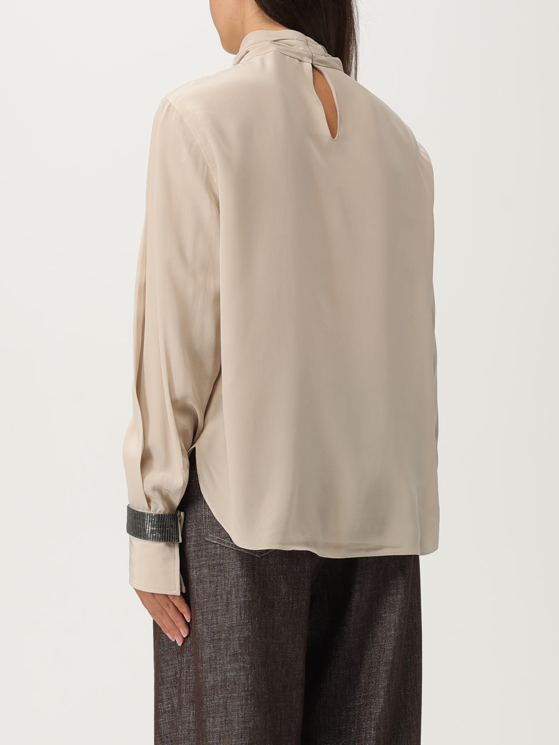 BRUNELLO CUCINELLI TOP: Top woman Brunello Cucinelli, Yellow Cream - Img 3