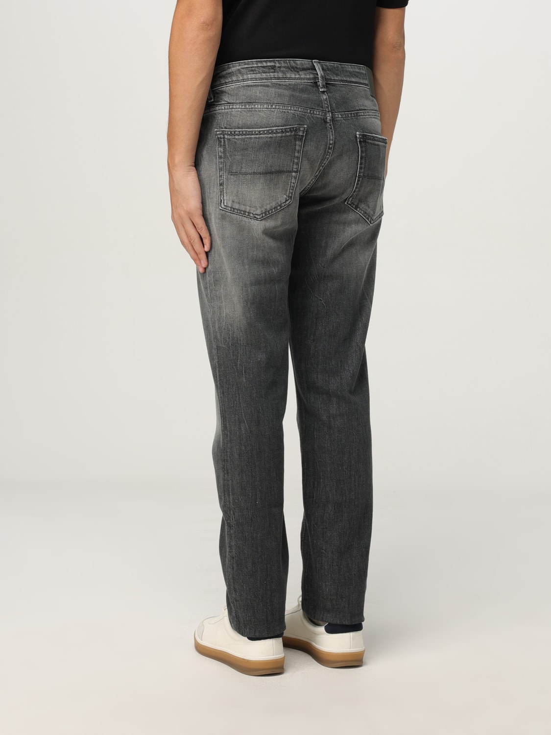 RE-HASH JEANS: Jeans men Re-hash, Black - Img 2