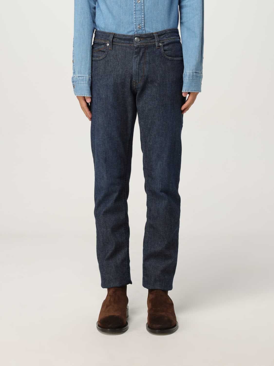 RE-HASH JEANS: Jeans men Re-hash, Stone Washed - Img 1