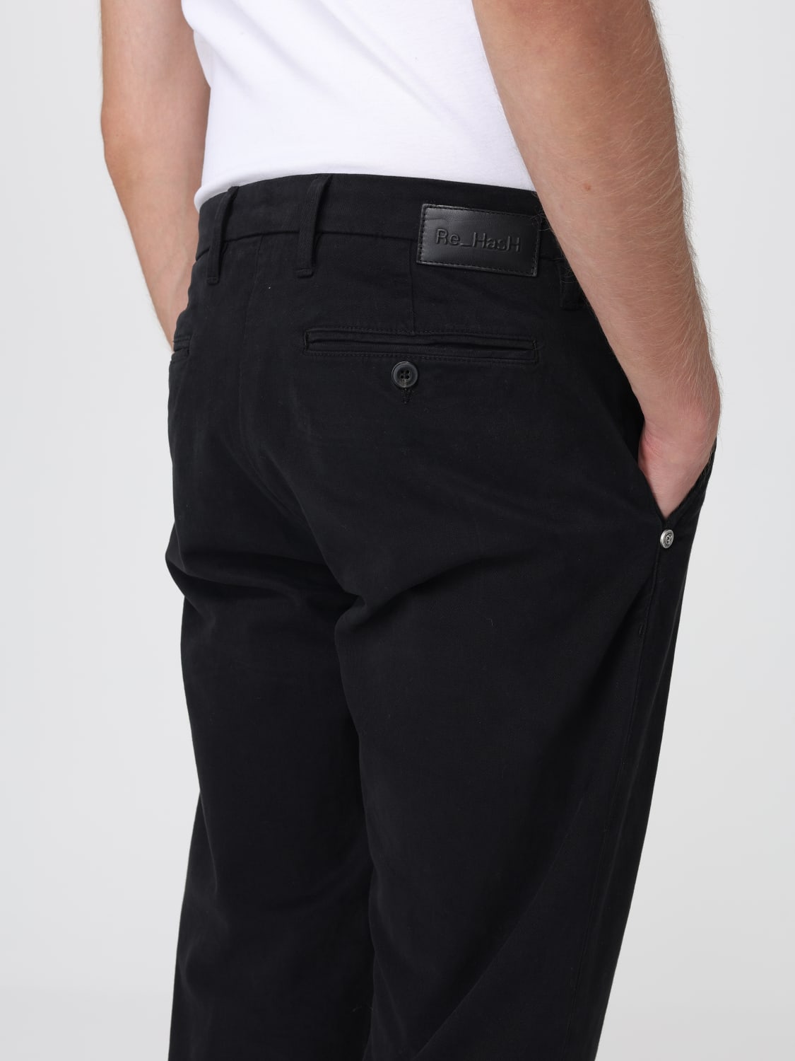 RE-HASH HOSE: Hose herren Re-hash, Schwarz - Img 3