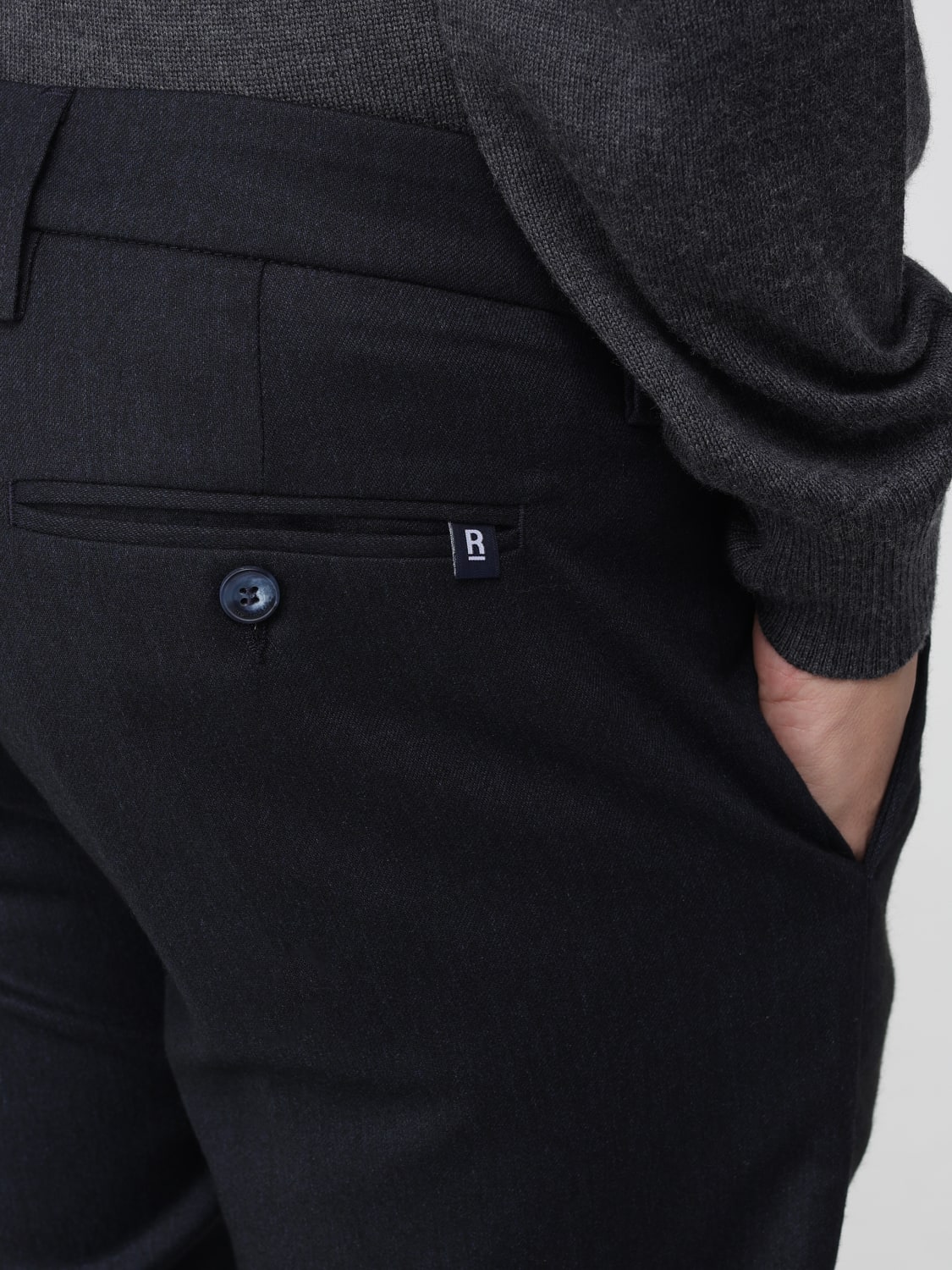 RE-HASH PANTS: Pants men Re-hash, Blue - Img 3