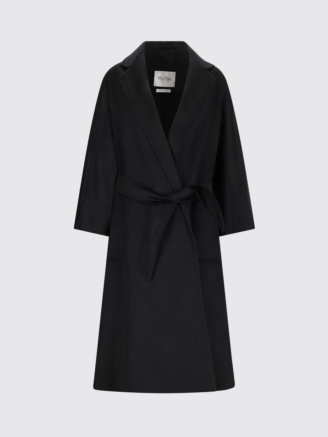 MAX MARA COAT: Coat woman Max Mara, Black - Img 1