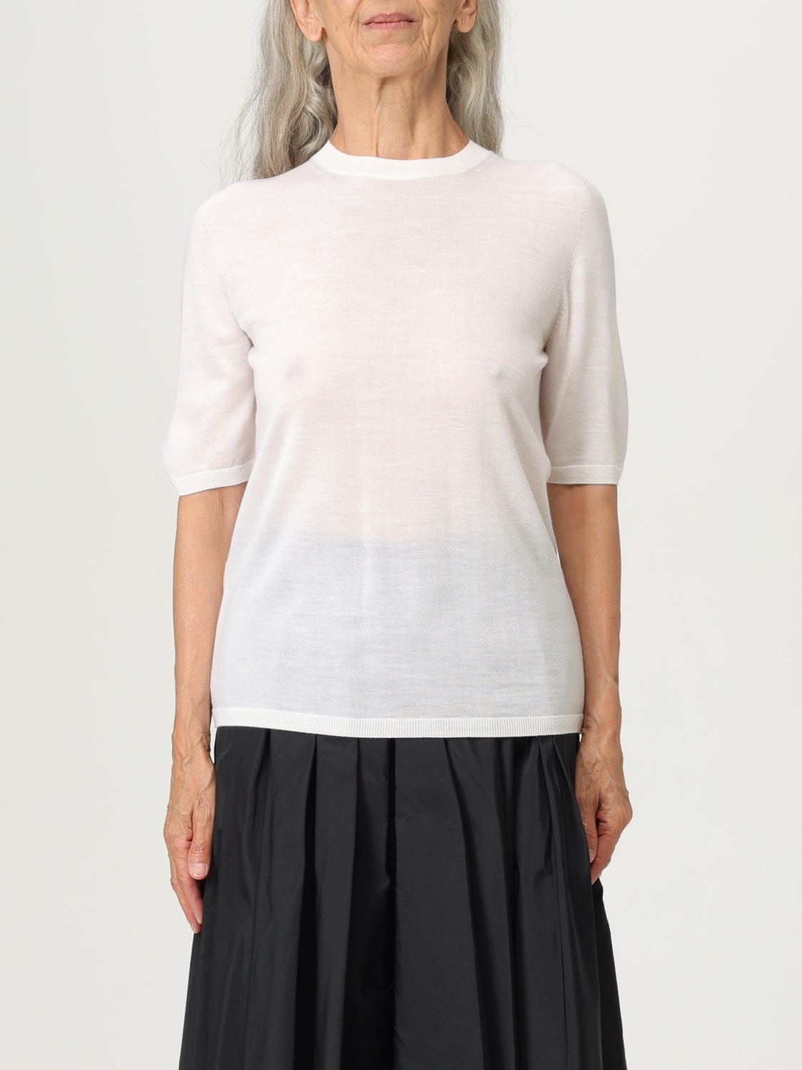 MAX MARA SWEATER: Top woman Max Mara, White - Img 1