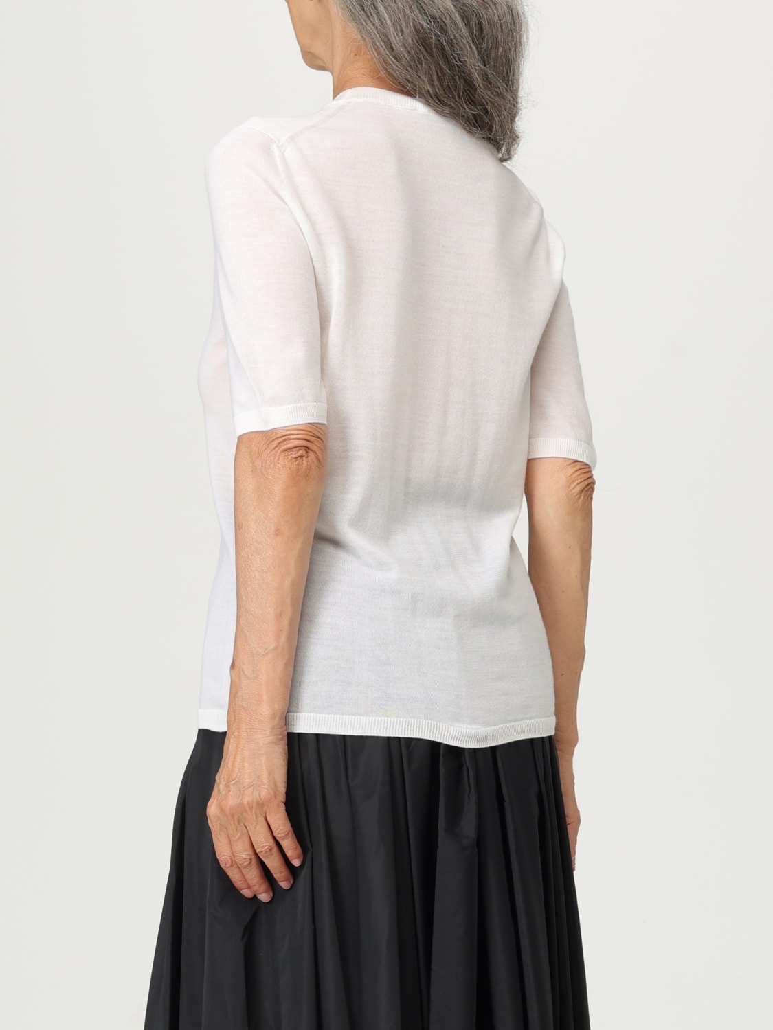 MAX MARA SWEATER: Top woman Max Mara, White - Img 3