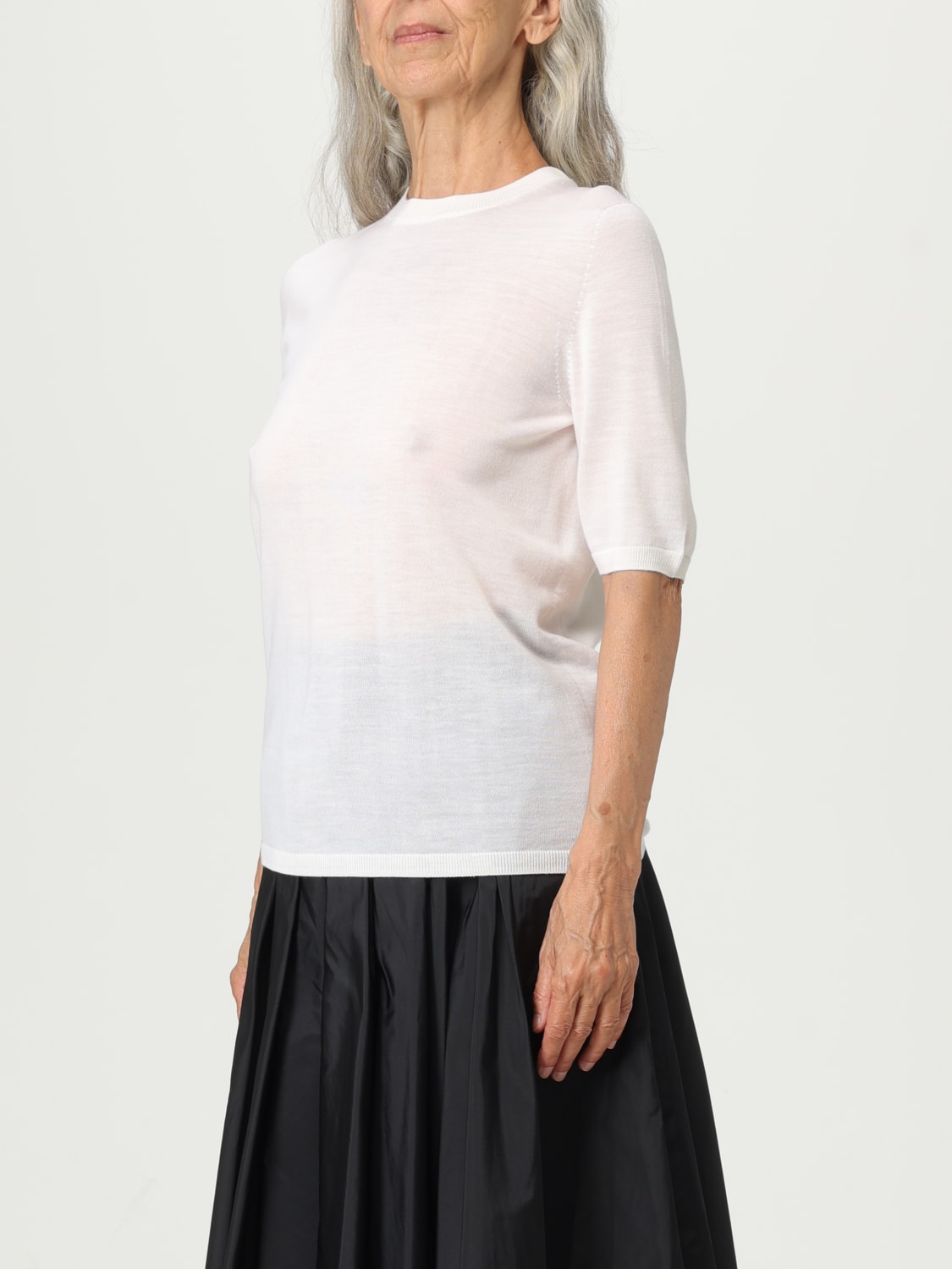 MAX MARA SWEATER: Top woman Max Mara, White - Img 4