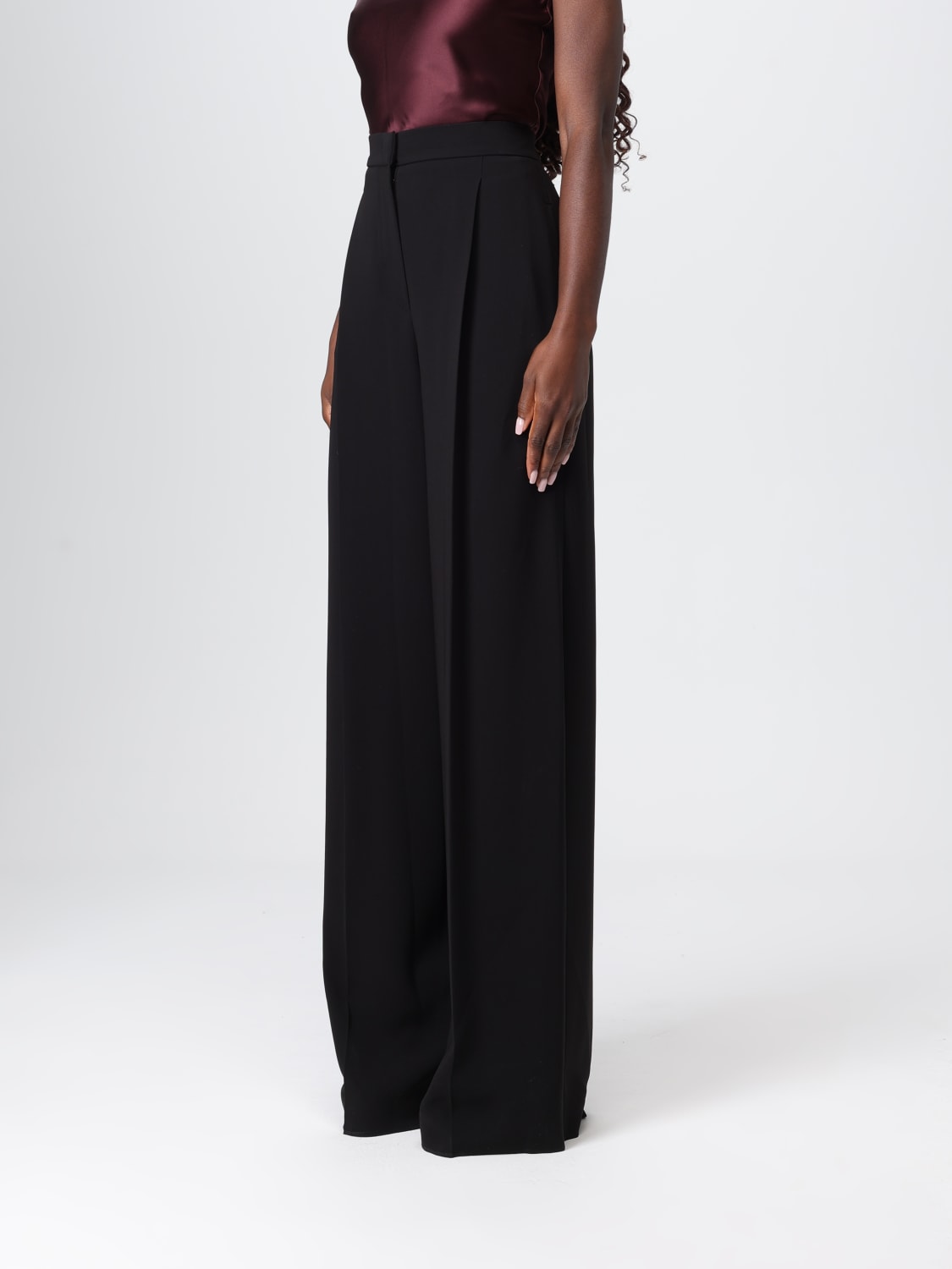 MAX MARA HOSE: Hose damen Max Mara, Schwarz - Img 4