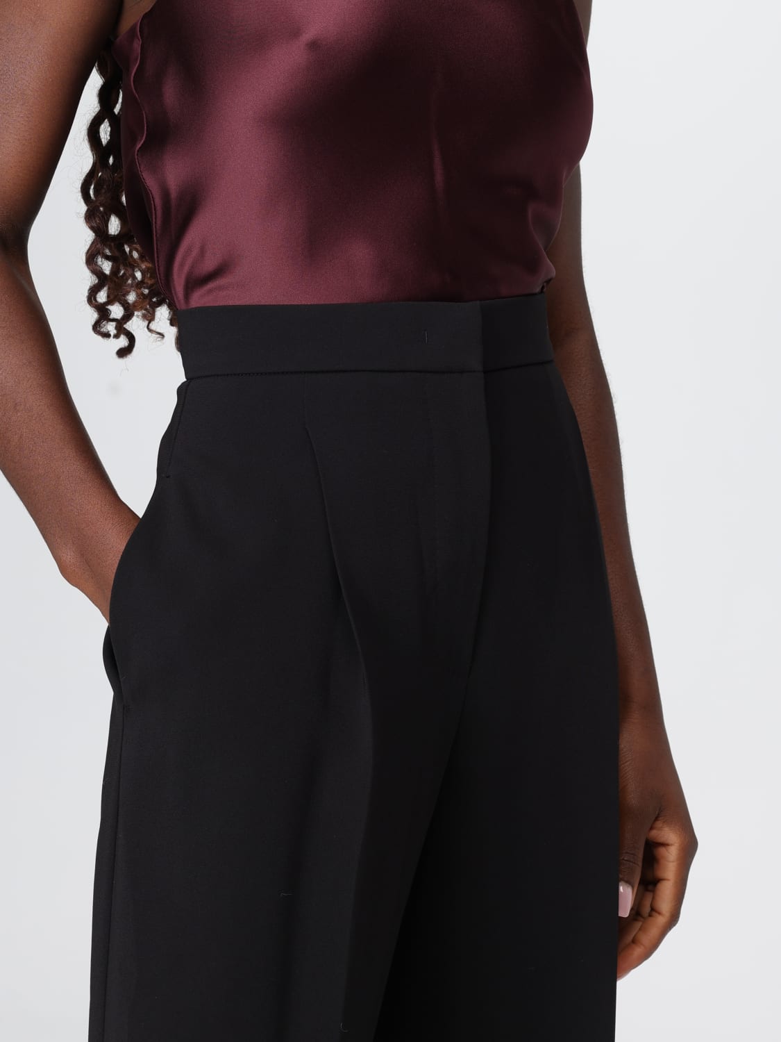 MAX MARA HOSE: Hose damen Max Mara, Schwarz - Img 5