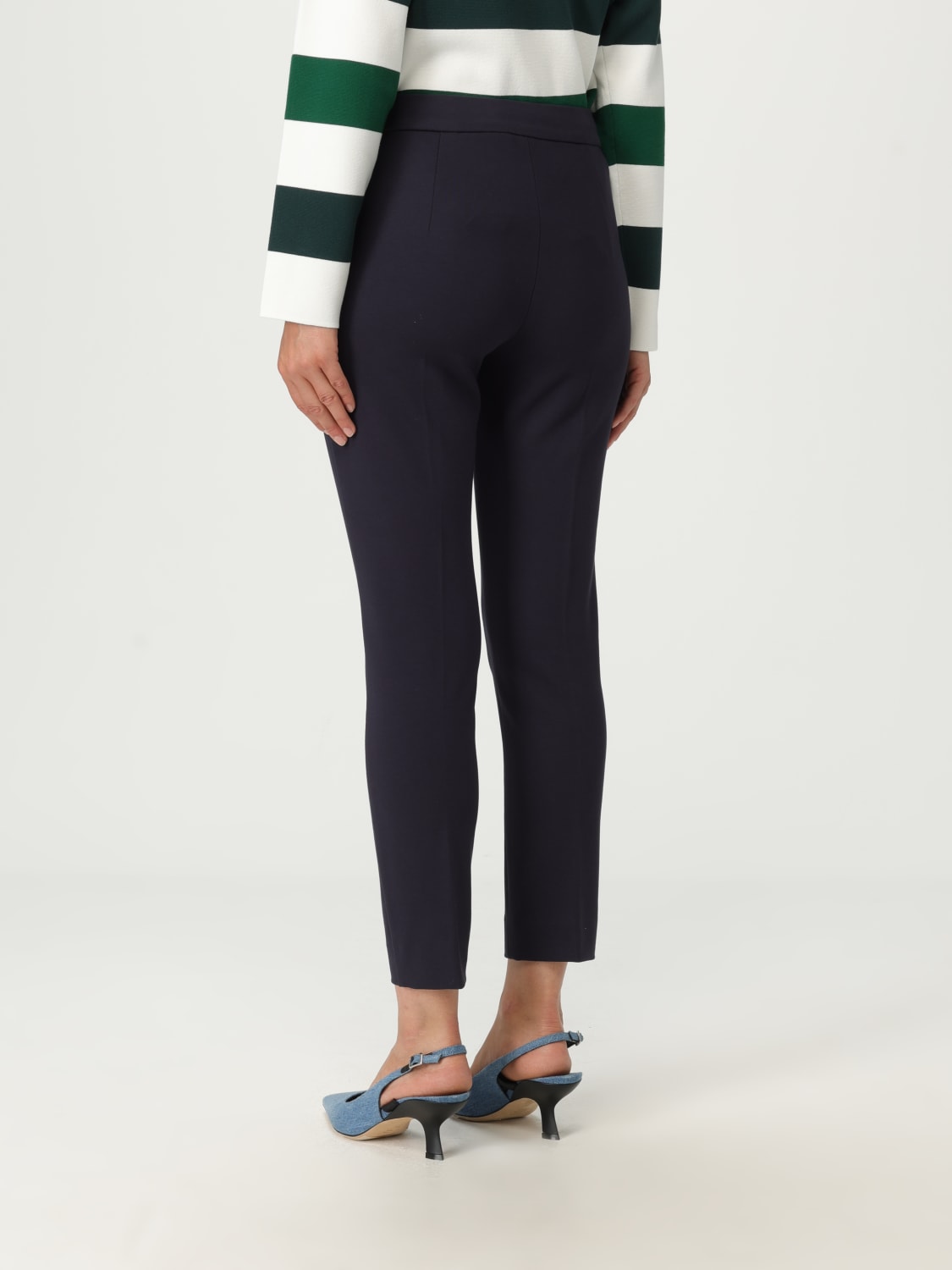MAX MARA PANTS: Pants woman Max Mara, Navy - Img 3