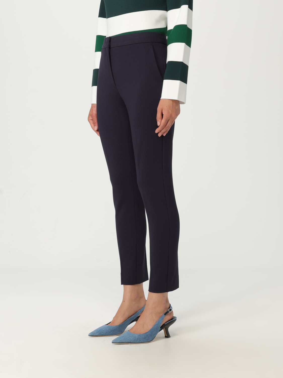 MAX MARA PANTS: Pants woman Max Mara, Navy - Img 4