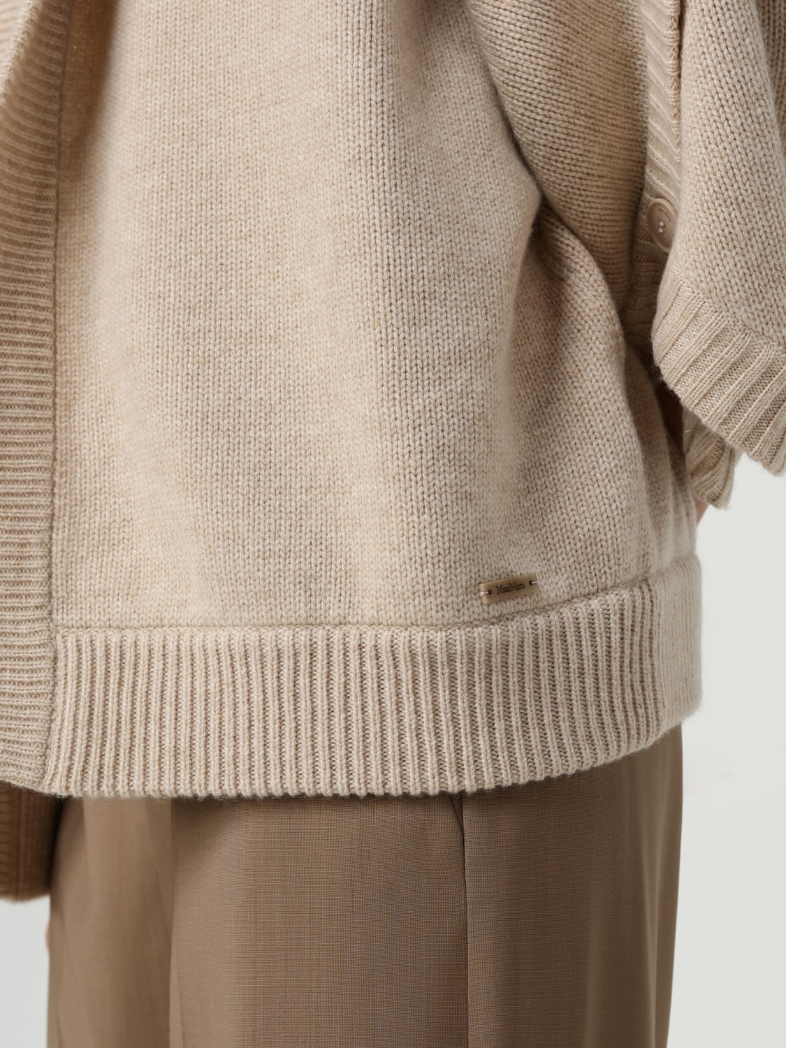 MAX MARA SWEATER: Sweater woman Max Mara, Sand - Img 5