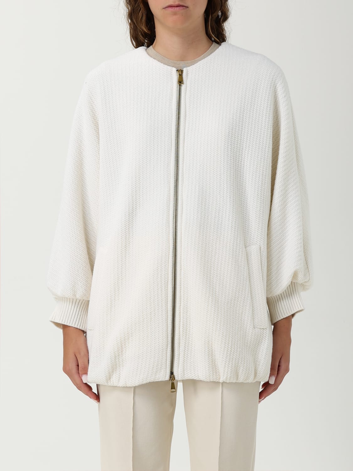 MAX MARA JACKET: Blazer woman Max Mara, White - Img 1