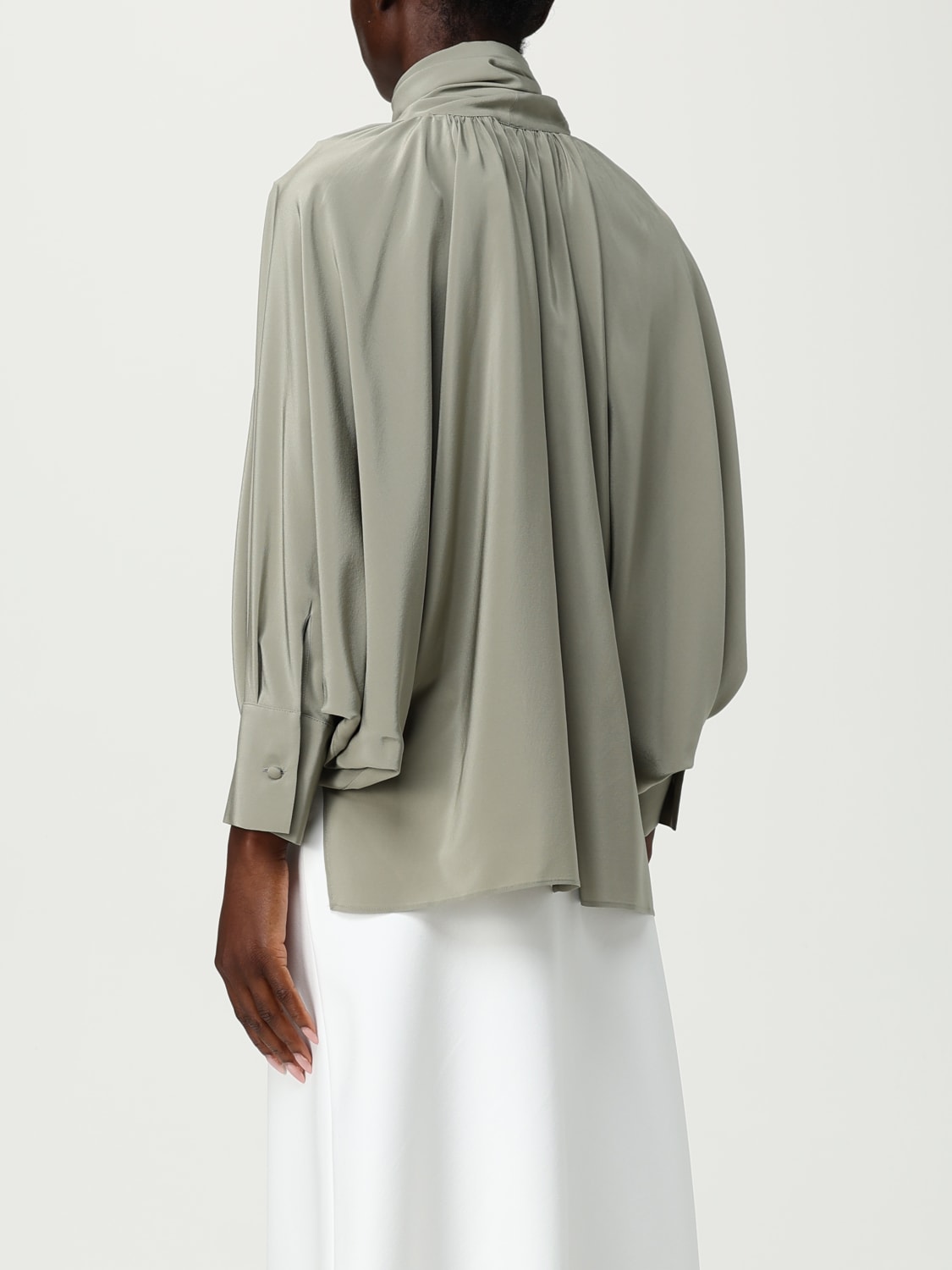 MAX MARA TOP: Shirt woman Max Mara, Sage - Img 3