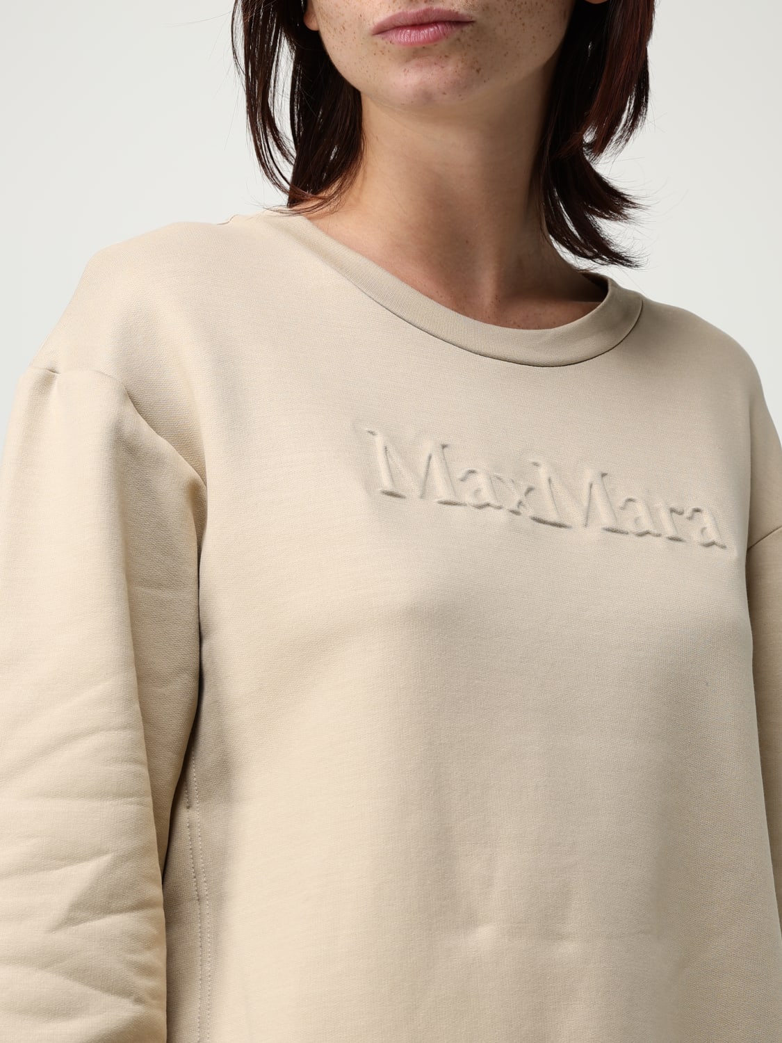 MAX MARA SUDADERA: Sudadera mujer Max Mara, Camello - Img 5