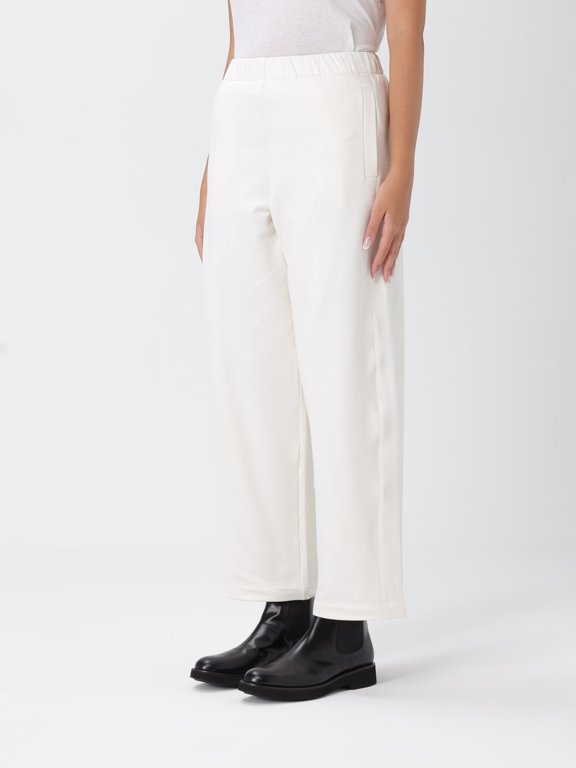 MAX MARA HOSE: Hose damen Max Mara, Weiß - Img 3