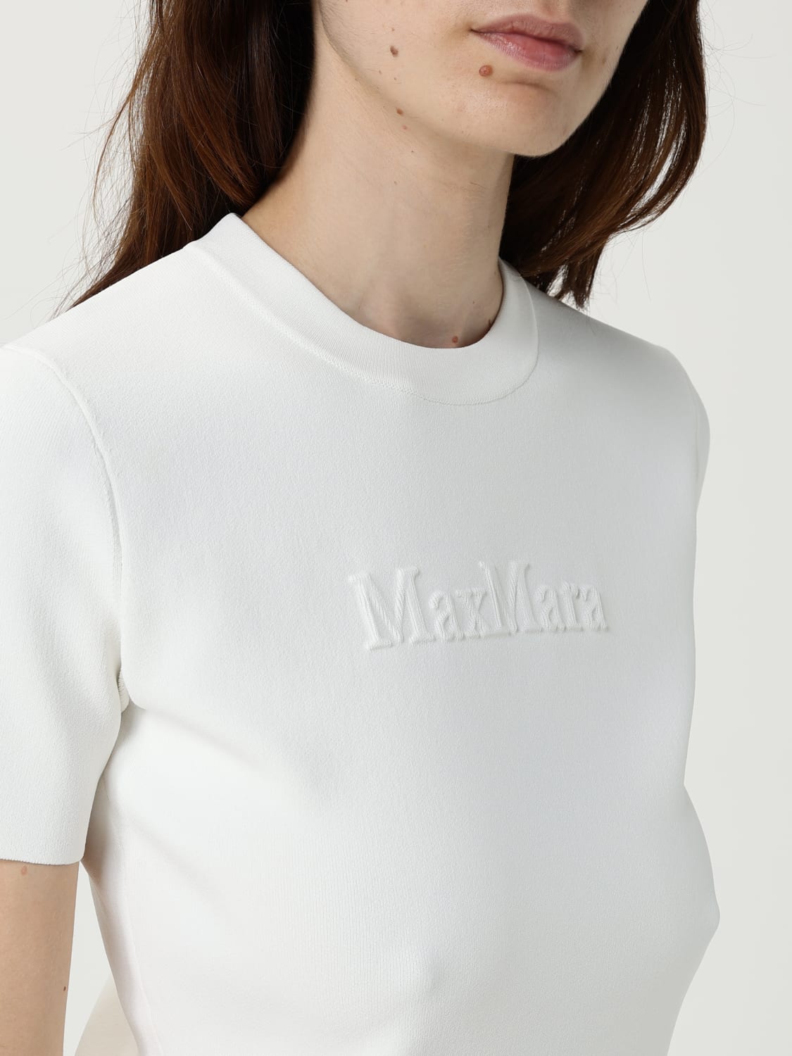 MAX MARA SWEATER: Top woman Max Mara, White - Img 5