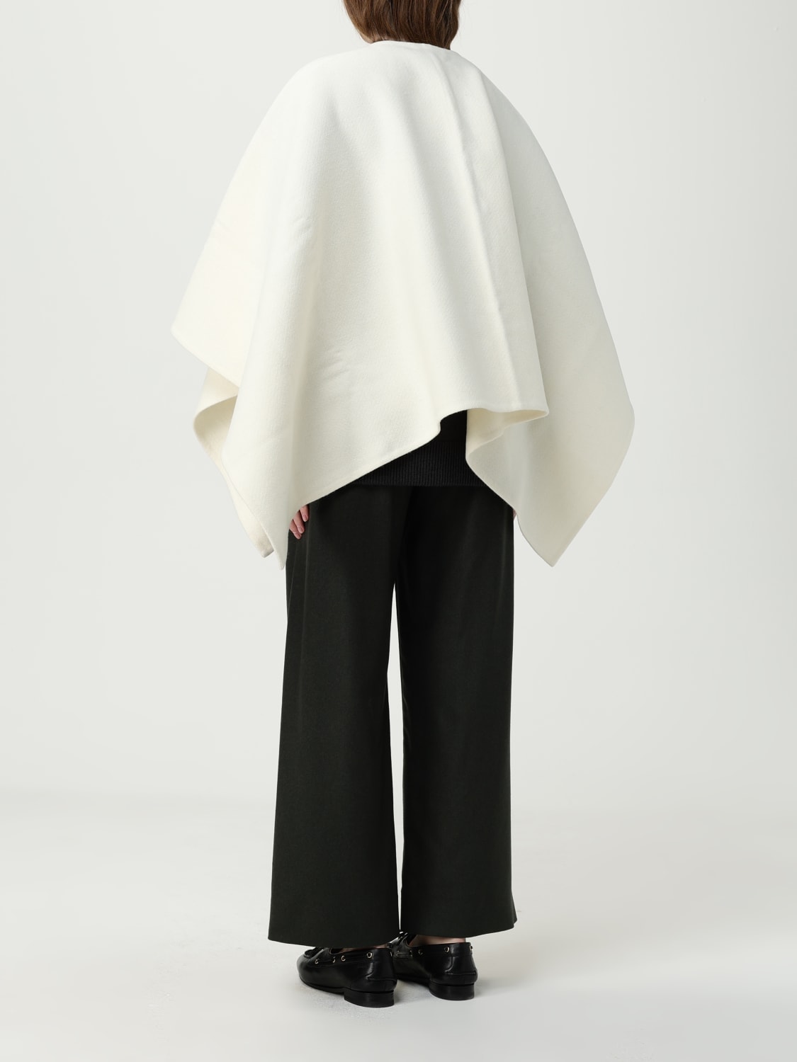 MAX MARA ABRIGO: Fular mujer Max Mara, Blanco - Img 2